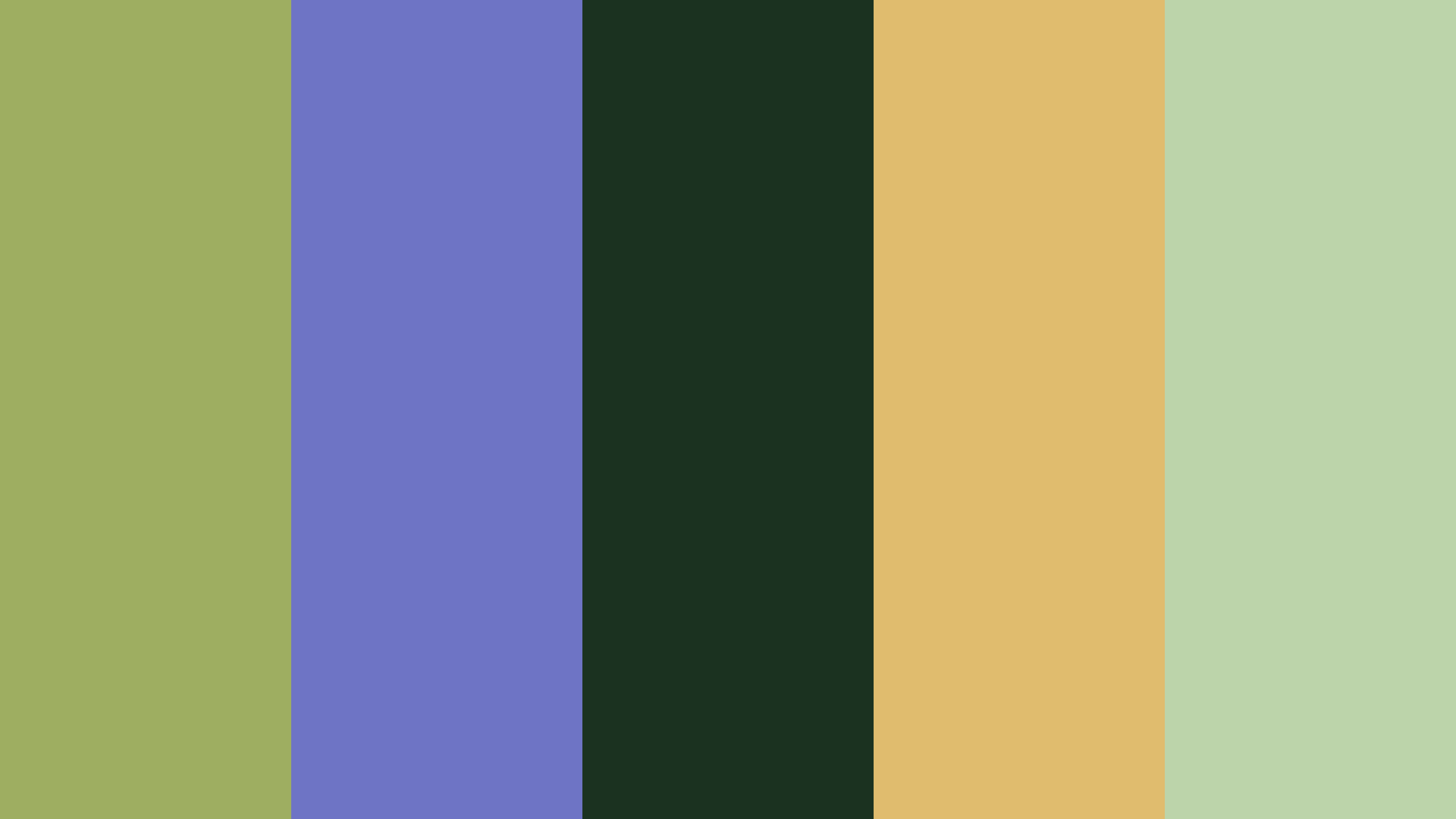 Green Smoke – Blue Marguerite – Celtic – Apache – Sprout Color scheme ...