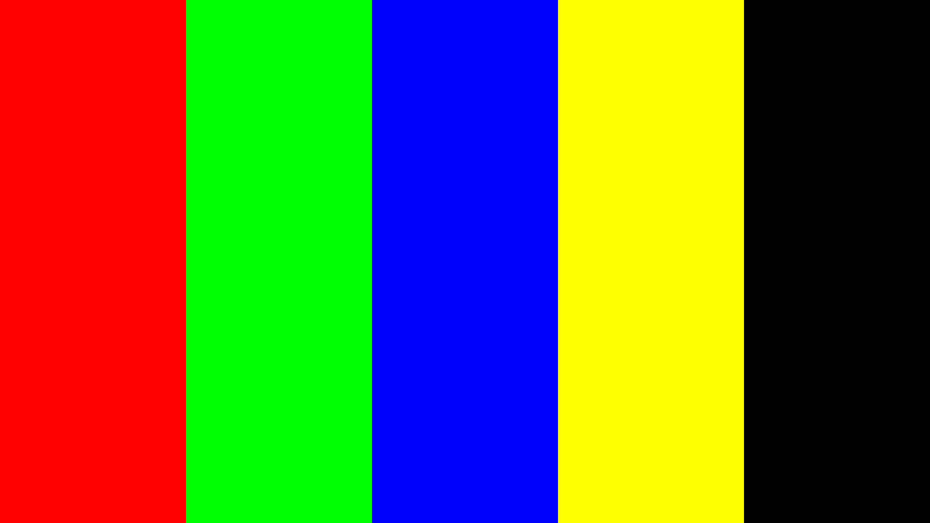 Red Green Blue Yellow Black Color scheme iColorpalette