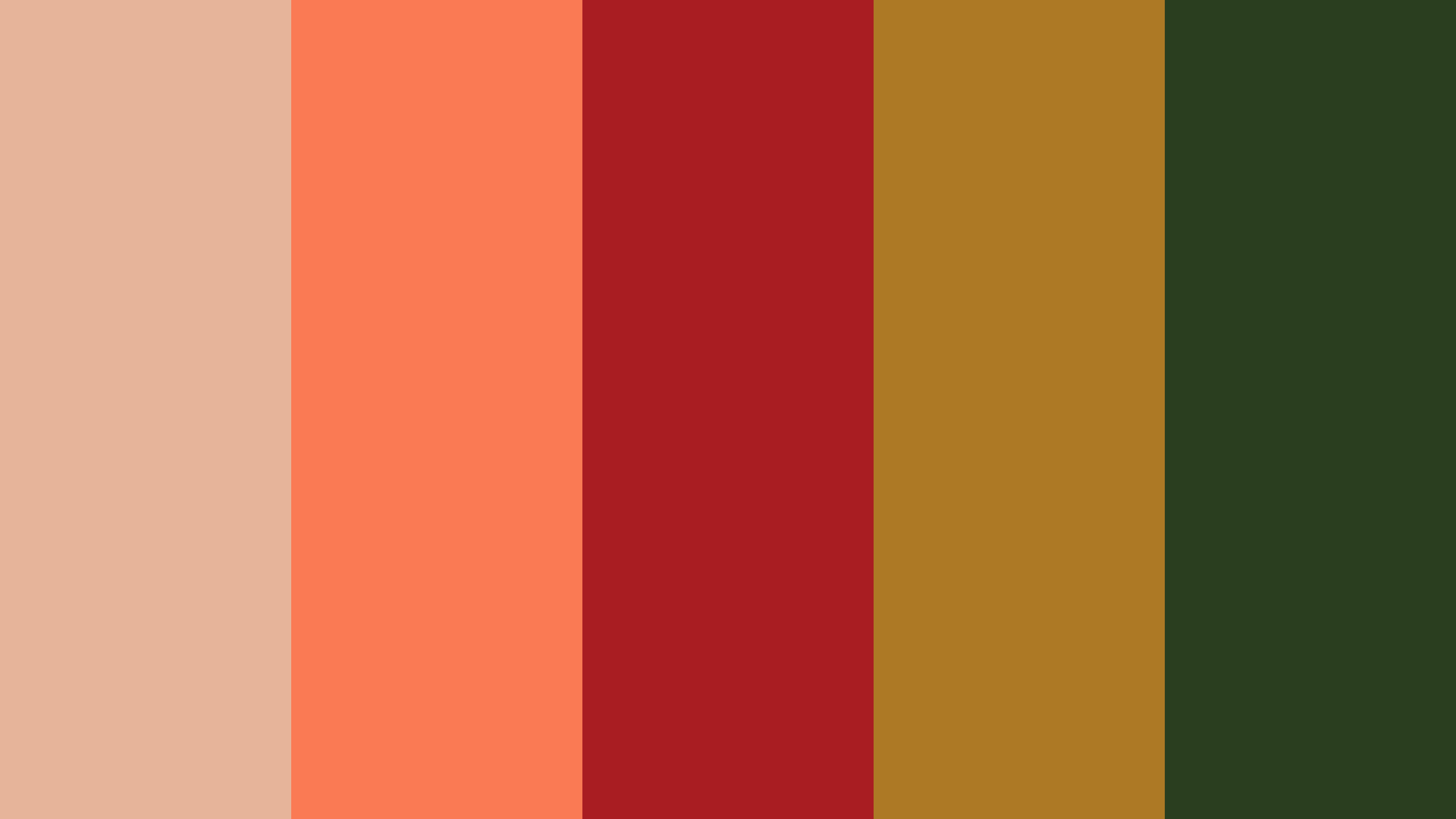 What Color Is Apache e6b49a_fa7a54_a91d22_ad7925_2a3e1f | iColorpalette
