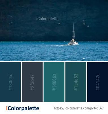 Color Inspiration Thursday {35}  Ocean color palette, Color inspiration, Ocean  colors