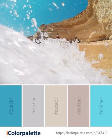 Color Inspiration Thursday {35}  Ocean color palette, Color inspiration, Ocean  colors