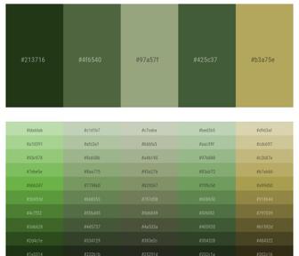 10 Shades of Green ~ How to Make Sea Foam Green Paint, Jade Color, Sage  Colour, Olive and Seaweed 