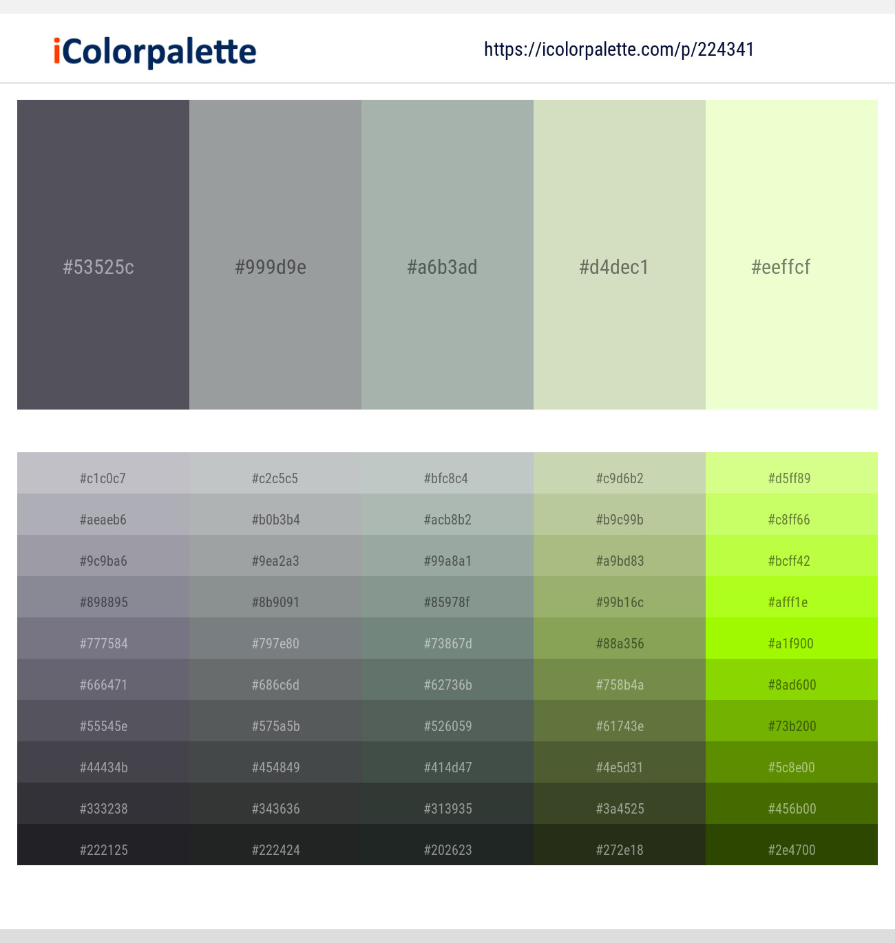 51 Latest Color Schemes with Chiffon Color tone combinations