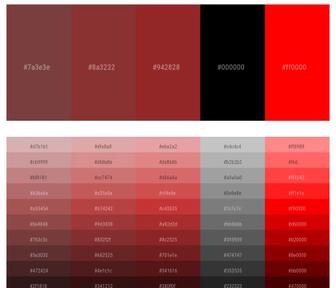 red-brown  Color Palette Ideas