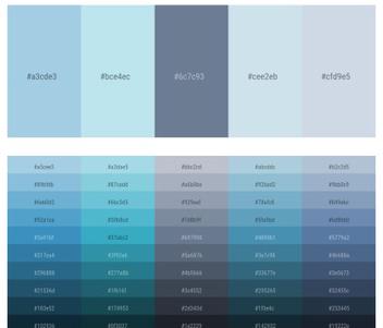 57 Latest Color Schemes with Light Blue And Powder Blue Color tone
