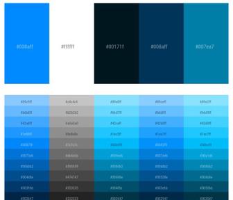 Picton Blue – Cerulean – Azure – Aquamarine Blue – Cerulean Color scheme