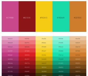 1090+ Latest Color Schemes with Mineral Green Color tone combinations, 2024