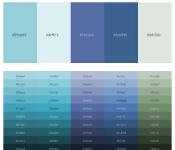 57 Latest Color Schemes with Light Blue And Powder Blue Color tone  combinations, 2023