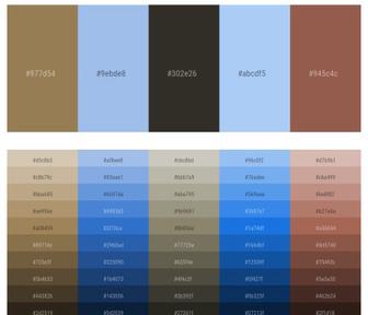 1950+ Latest Color Schemes with Leather Color tone combinations, 2023