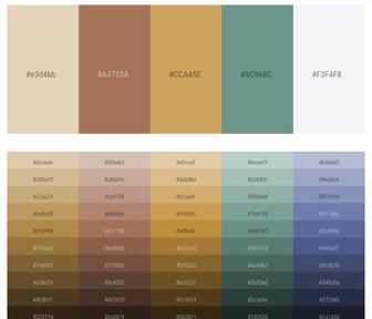1950+ Latest Color Schemes with Leather Color tone combinations, 2023