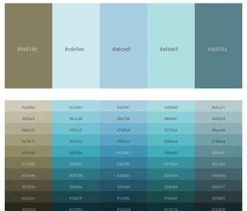 57 Latest Color Schemes with Light Blue And Powder Blue Color tone  combinations, 2023