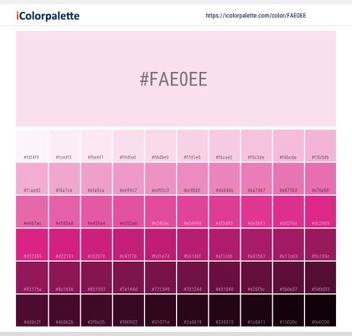 Pantone TPG Sheet 12-2906 Barely Pink