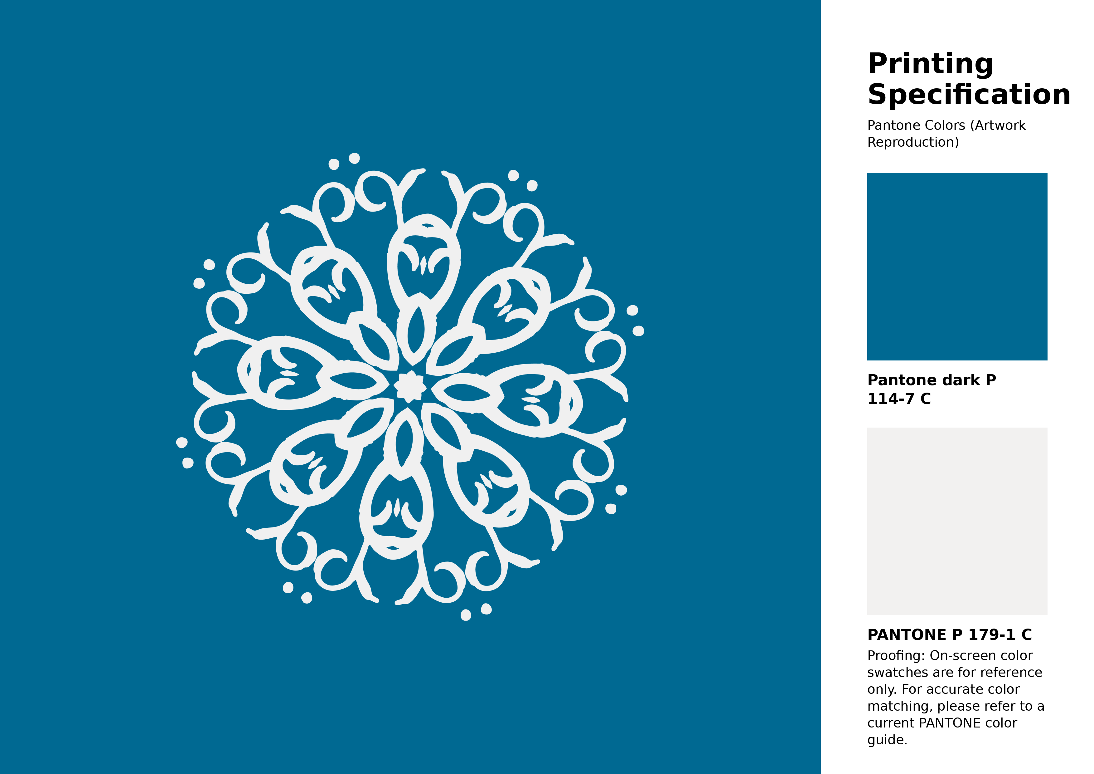High-quality artwork and graphic illustration using Pantone P 114-7 C Color | Hex color Code #006992. A fantastic creative resource for designers and artists. #artwork #illustration #graphicart #006992