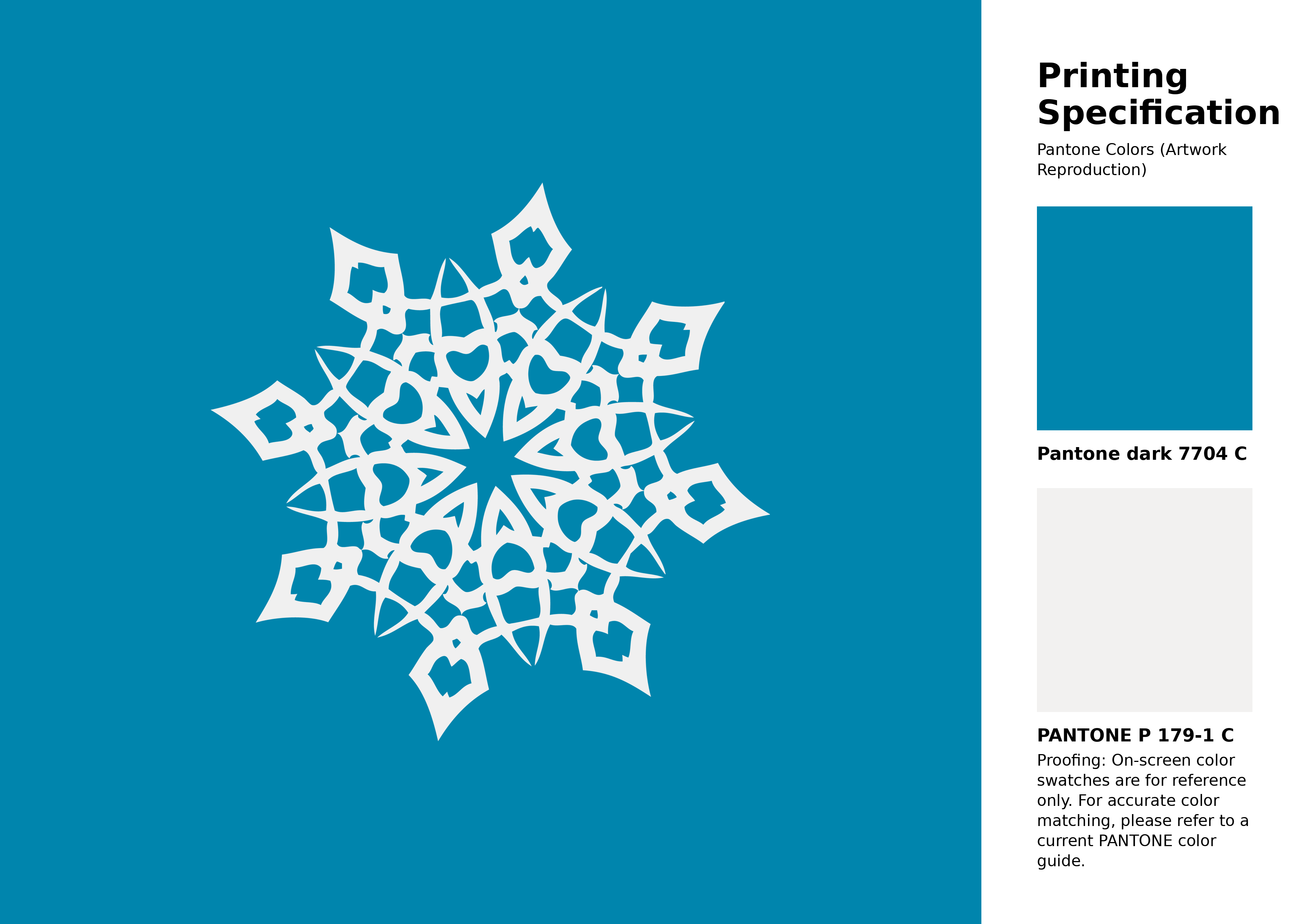 High-quality artwork and graphic illustration using Pantone 7704 C Color | Hex color Code #0085ad. A fantastic creative resource for designers and artists. #artwork #illustration #graphicart #0085ad