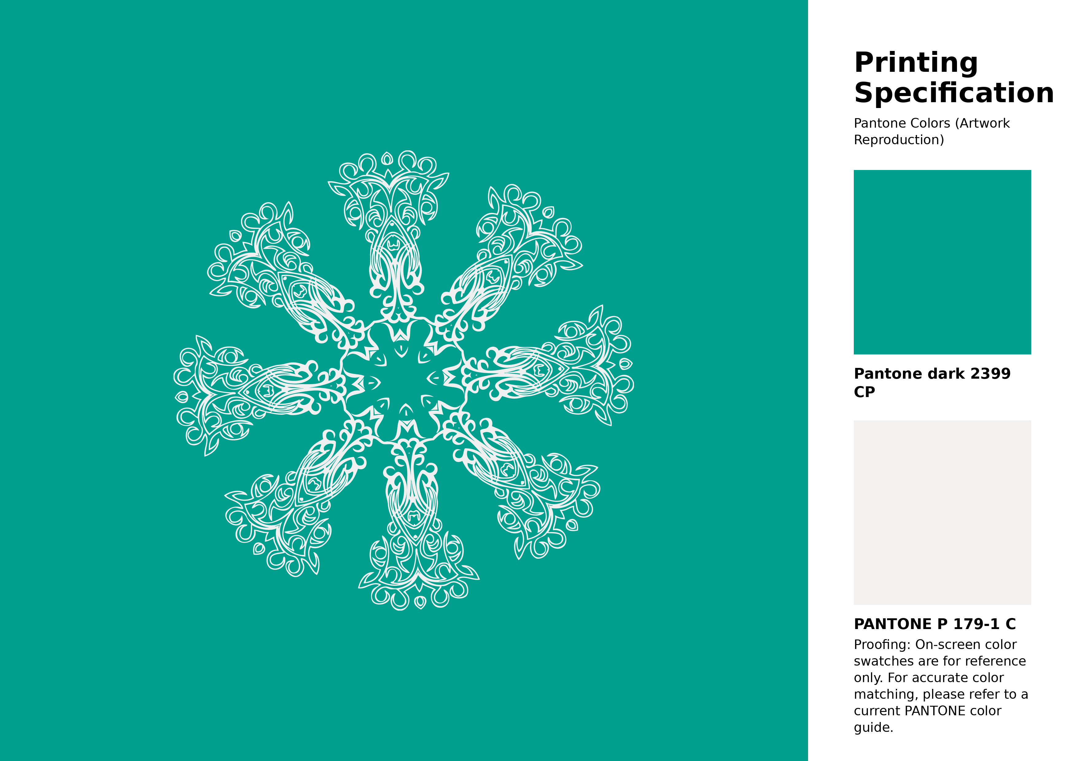 High-quality artwork and graphic illustration using Pantone 2399 CP Color | Hex color Code #009f8d. A fantastic creative resource for designers and artists. #artwork #illustration #graphicart #009f8d
