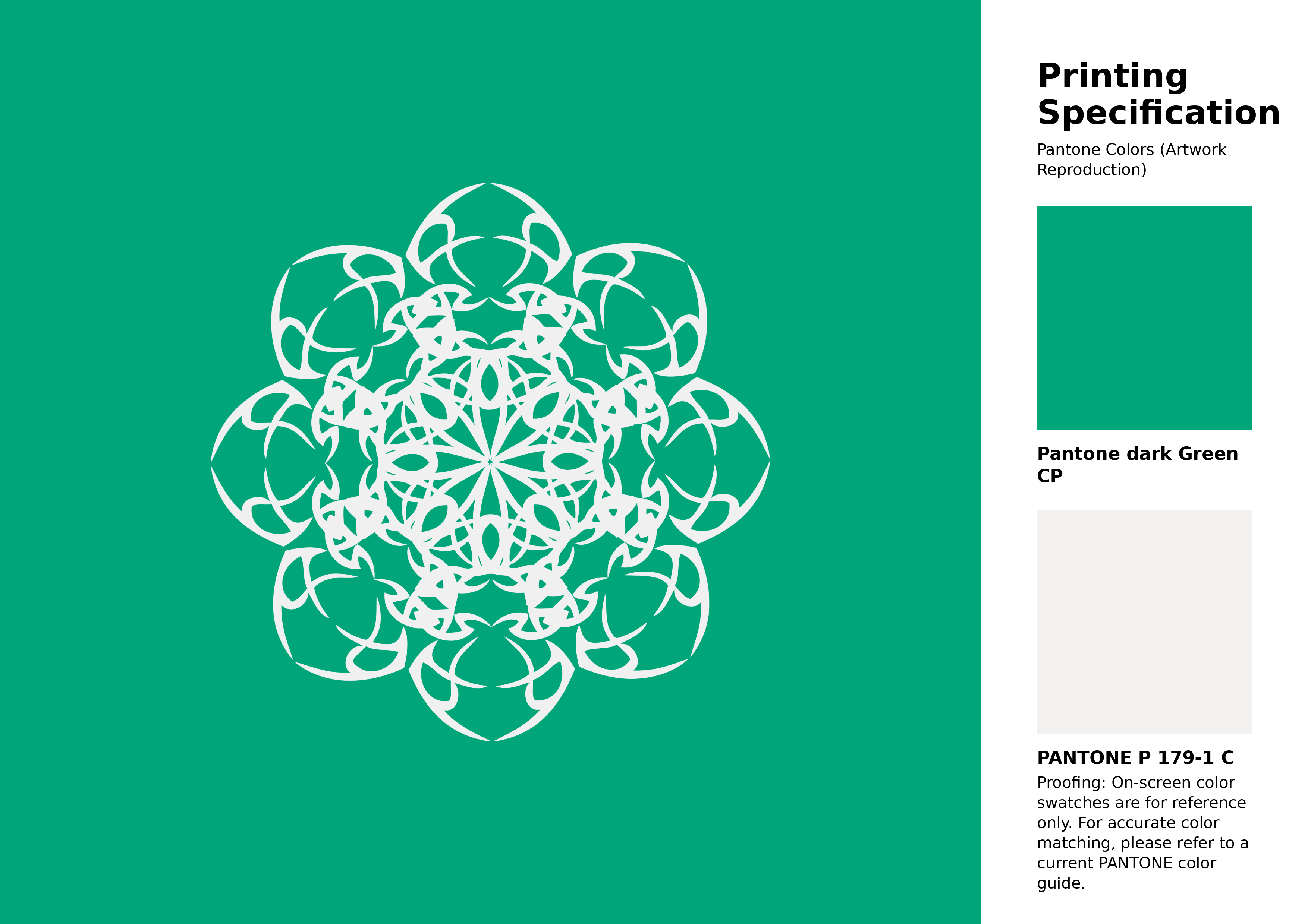 High-quality artwork and graphic illustration using Pantone Green CP Color | Hex color Code #00a579. A fantastic creative resource for designers and artists. #artwork #illustration #graphicart #00a579