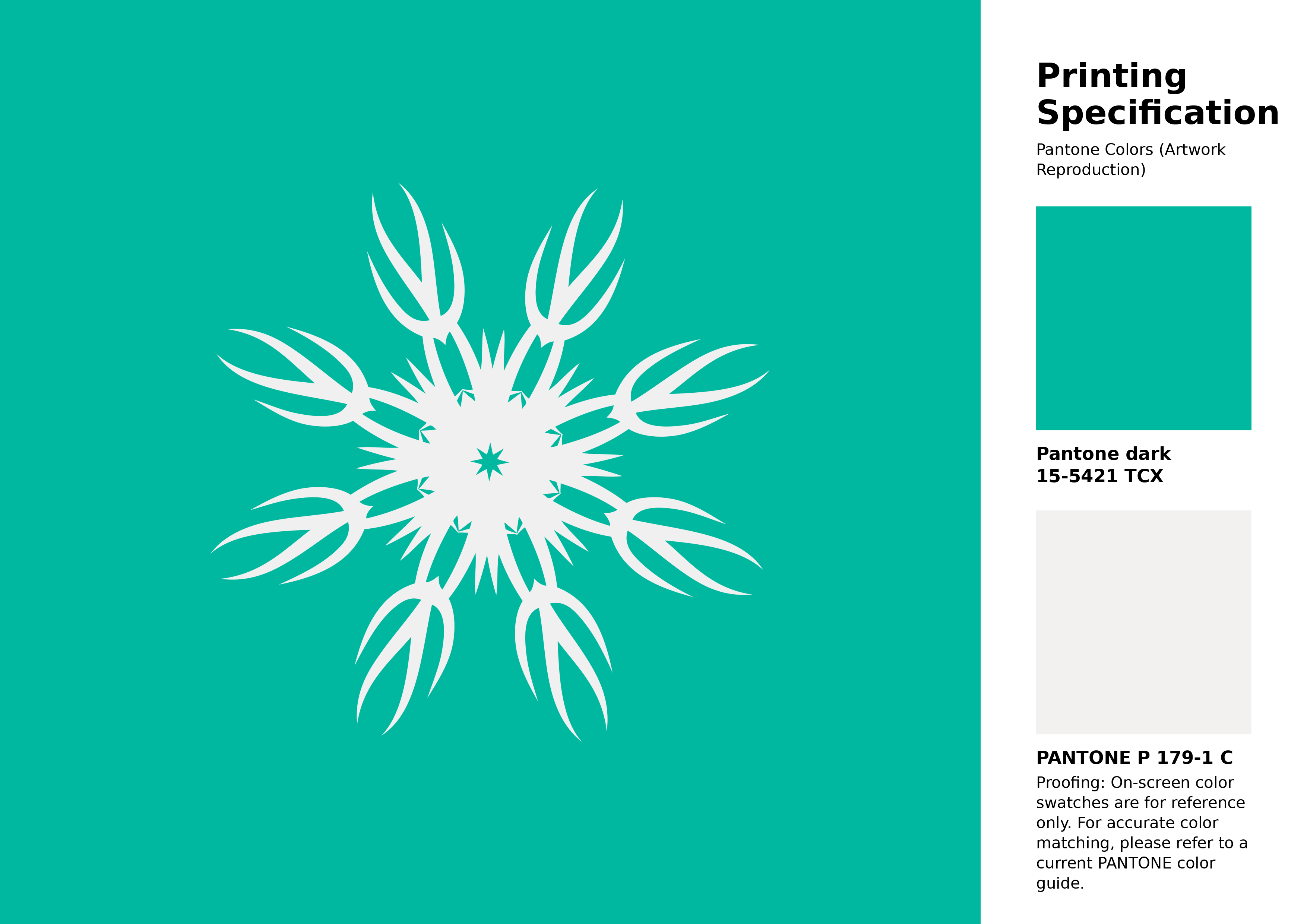 High-quality artwork and graphic illustration using Pantone 15-5421 Tcx Aqua Green Color | Hex color Code #00b89f. A fantastic creative resource for designers and artists. #artwork #illustration #graphicart #00b89f