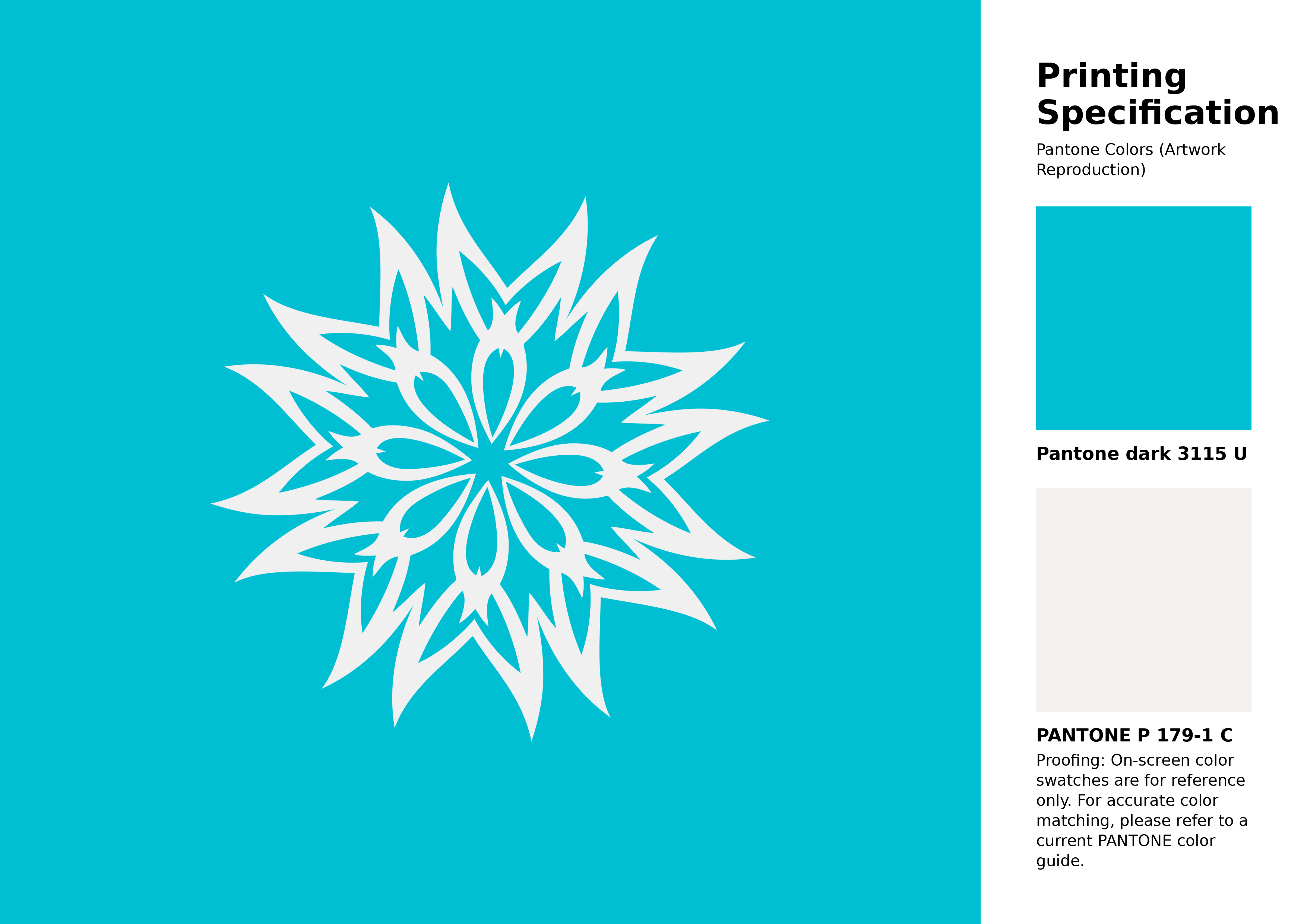 Hex Color #00bfd3 | Printing Match PANTONE 3115 U | Color conversion ...