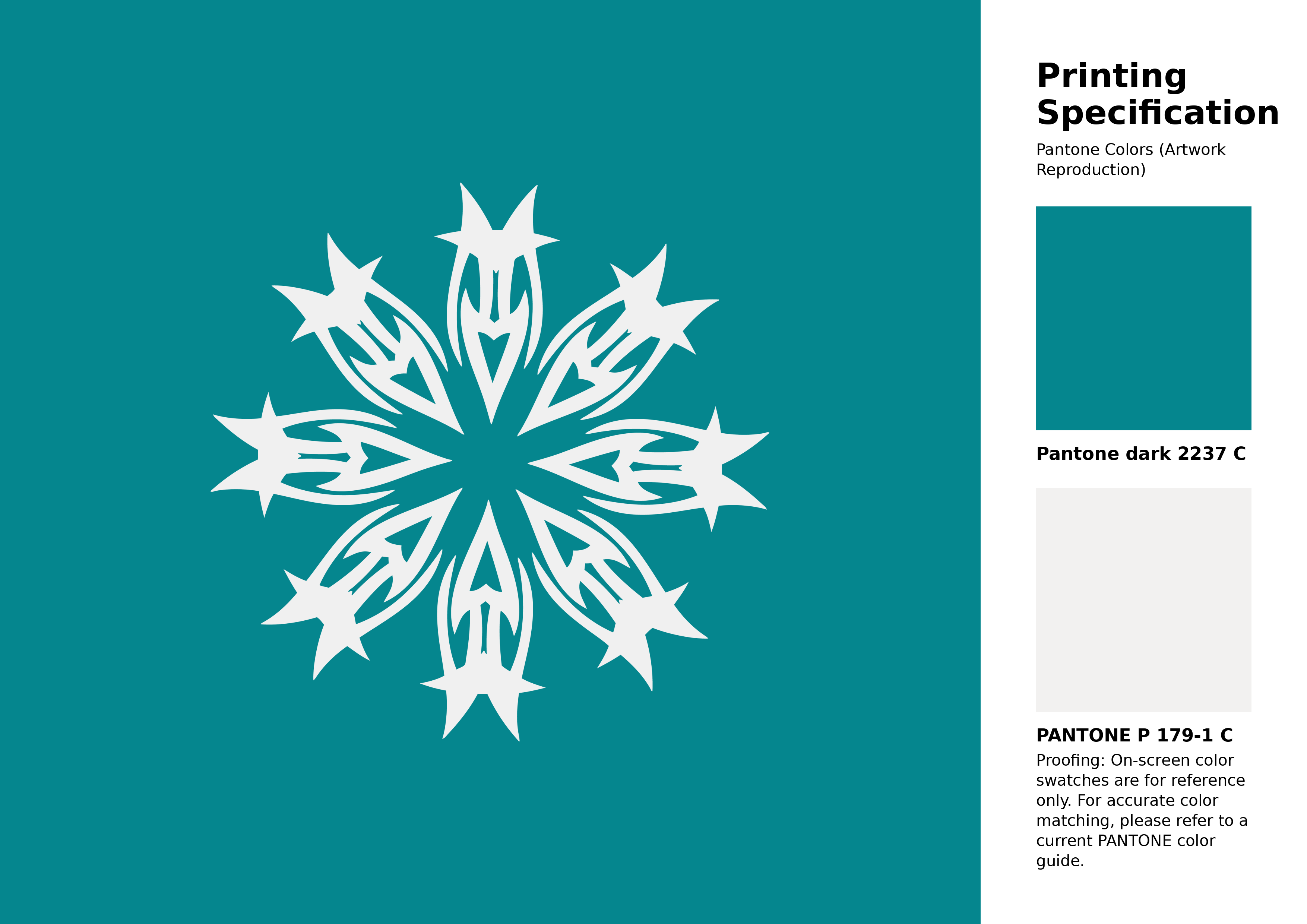 High-quality artwork and graphic illustration using Pantone 2237 C Color | Hex color Code #05868e. A fantastic creative resource for designers and artists. #artwork #illustration #graphicart #05868e