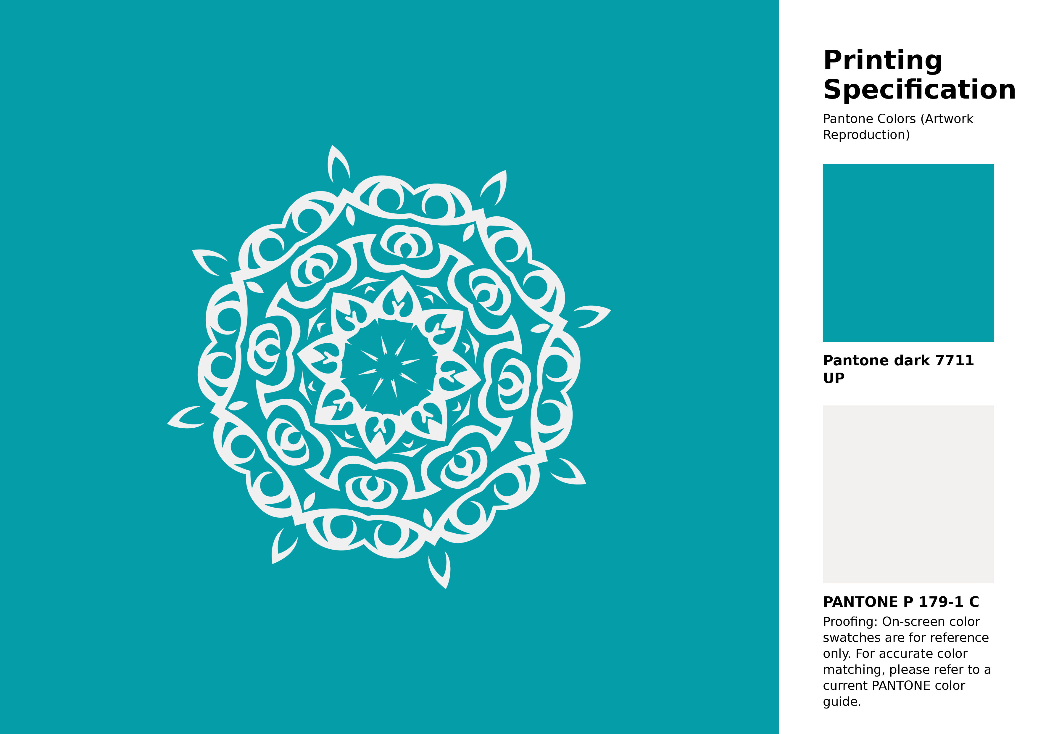 High-quality artwork and graphic illustration using Pantone 7711 UP Color | Hex color Code #059ea8. A fantastic creative resource for designers and artists. #artwork #illustration #graphicart #059ea8
