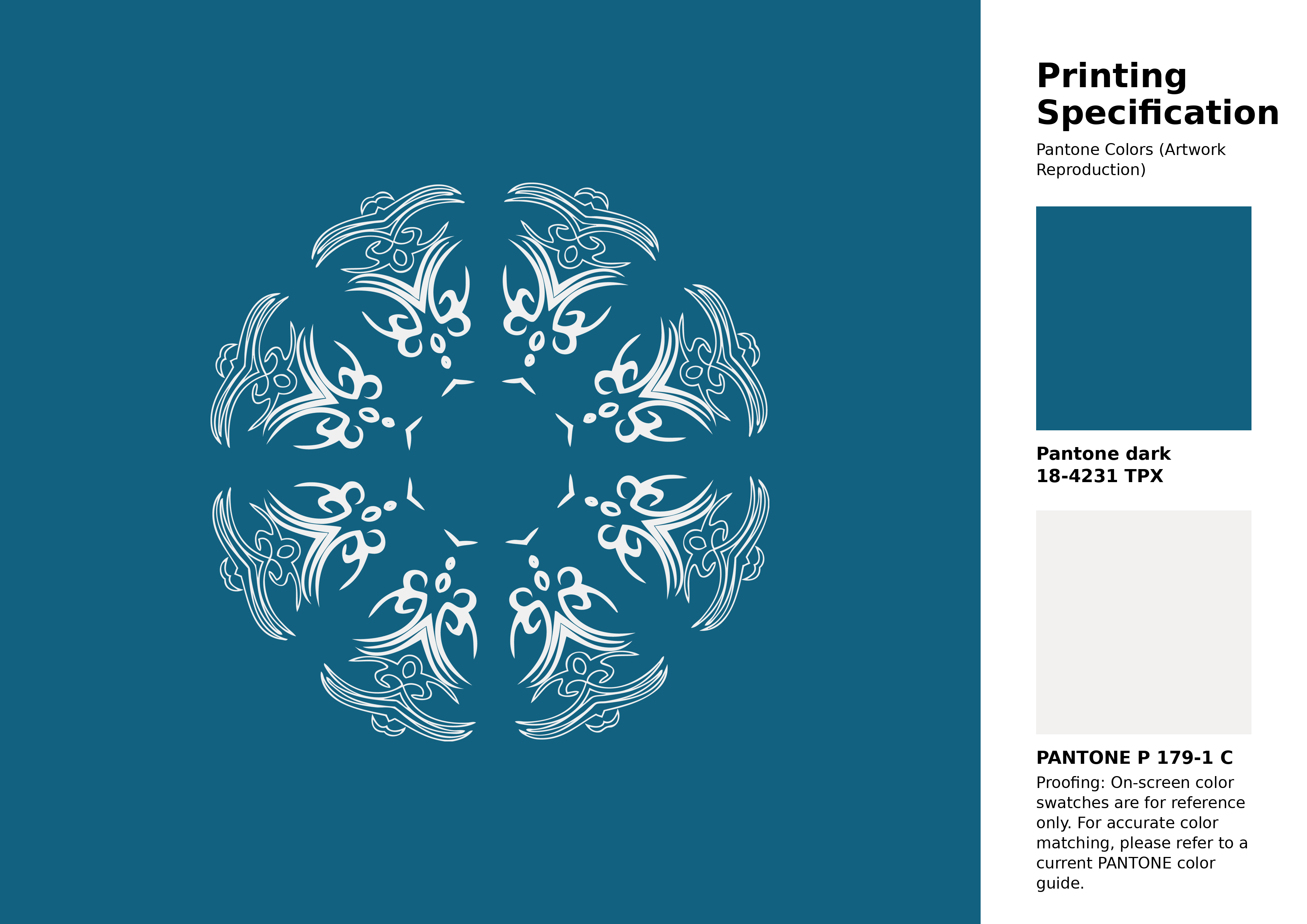 Blue Sapphire | Printing Match PANTONE 18-4231 TPX | Color