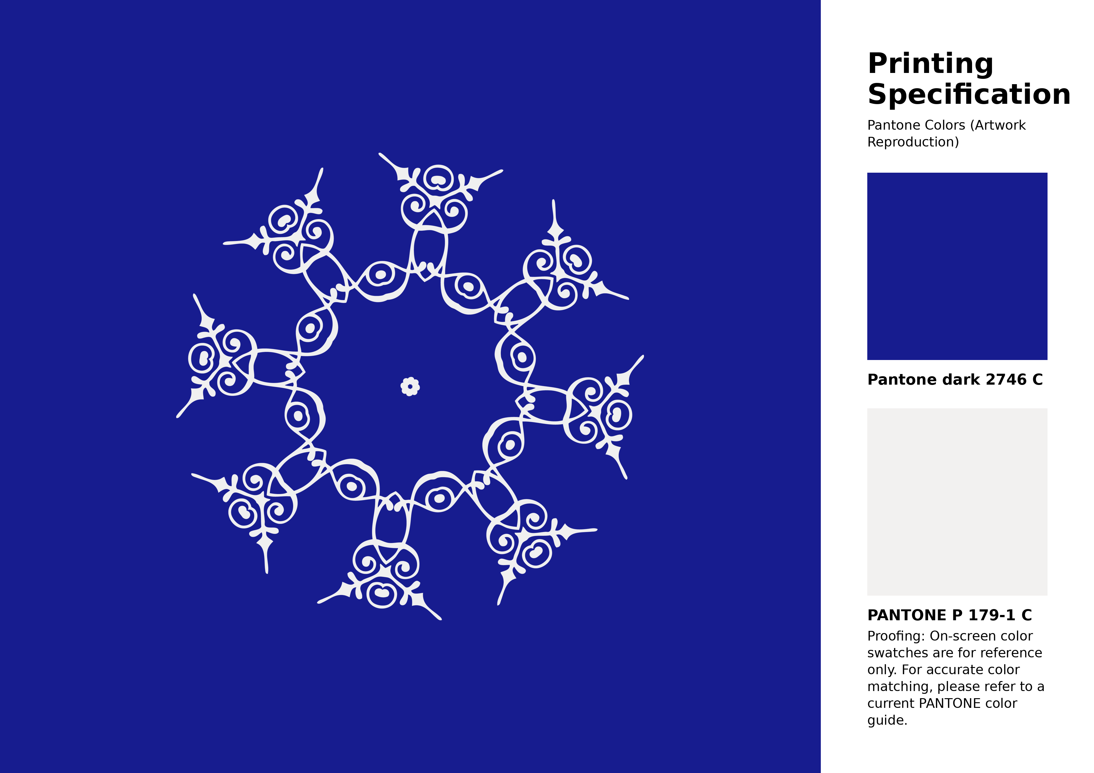 High-quality artwork and graphic illustration using Pantone 2746 C Color | Hex color Code #171c8f. A fantastic creative resource for designers and artists. #artwork #illustration #graphicart #171c8f