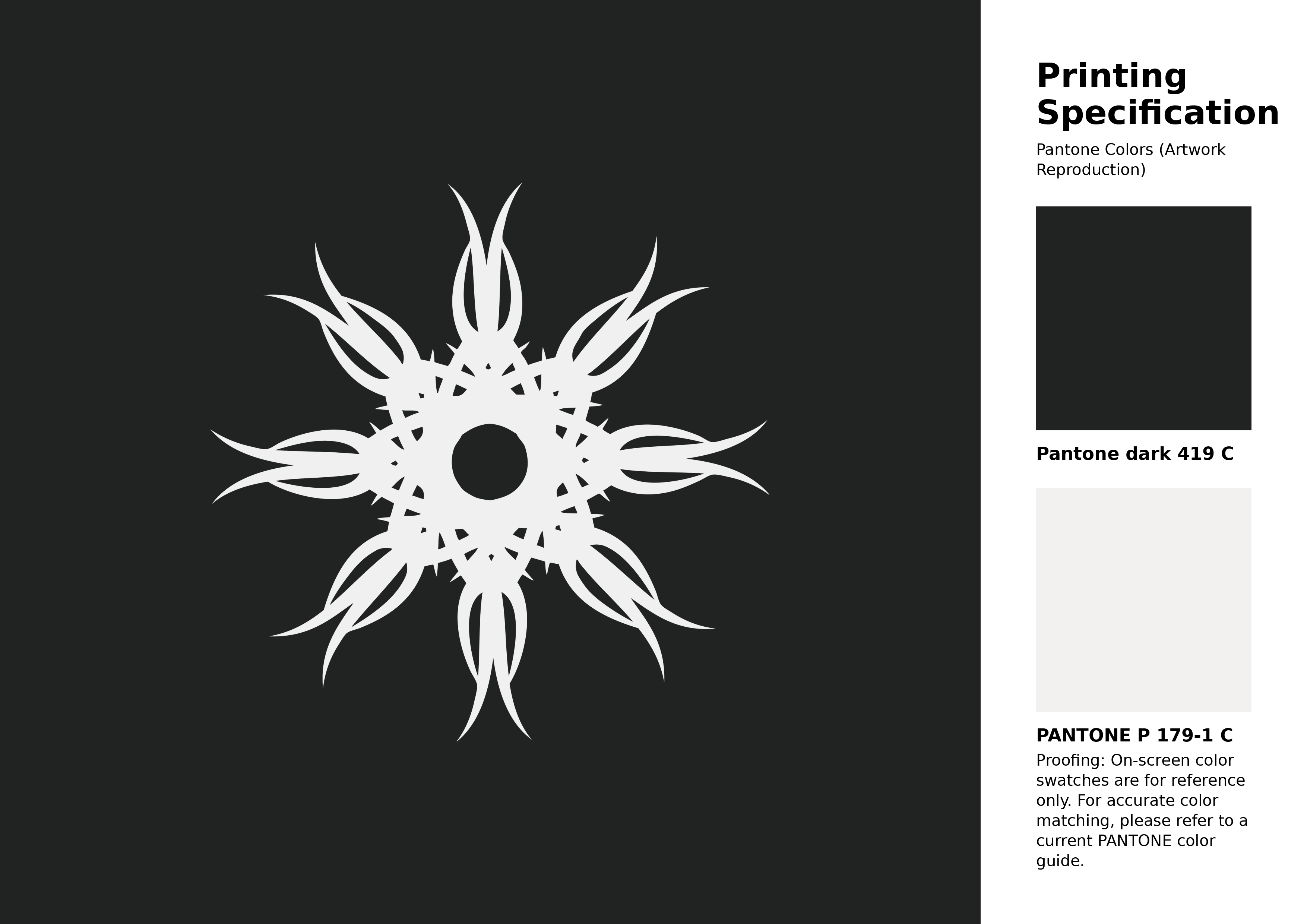Hex Color #212322 | Printing Match PANTONE 419 C | Color conversion ...