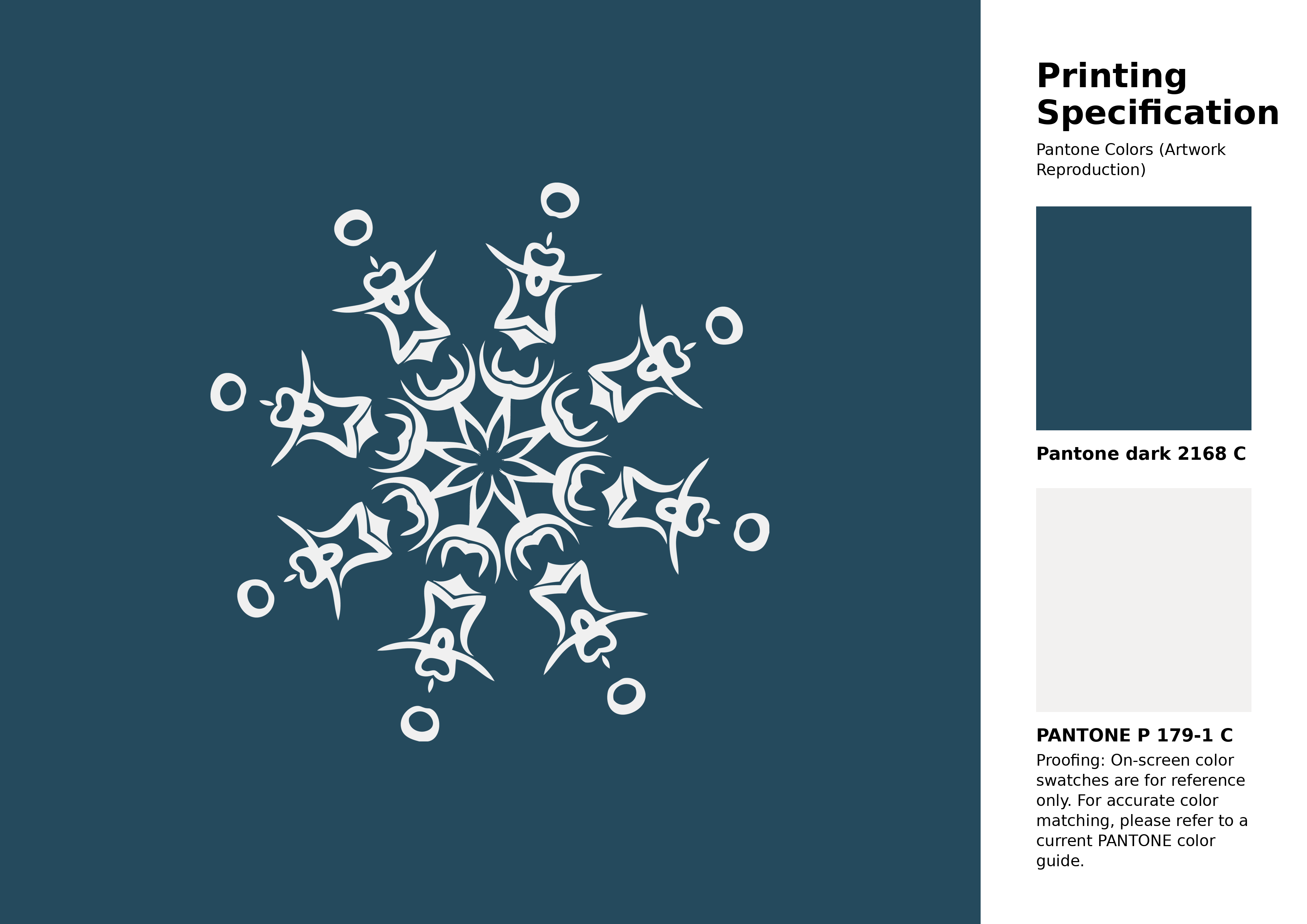 Hex Color #254a5d | Printing Match PANTONE 2168 C | Color