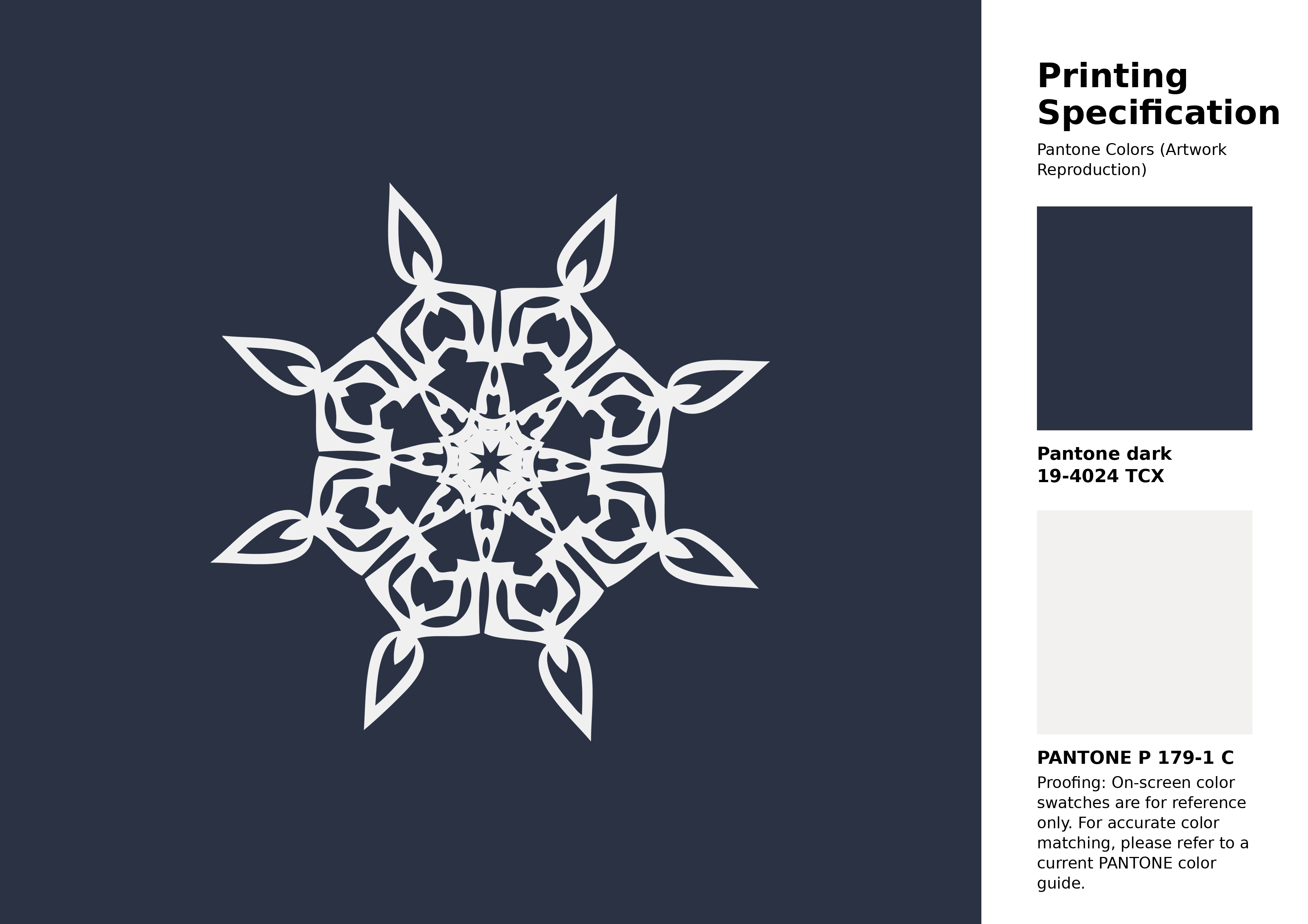 Hex Color #2a3244 | Printing Match PANTONE 19-4024 TCX | Color ...