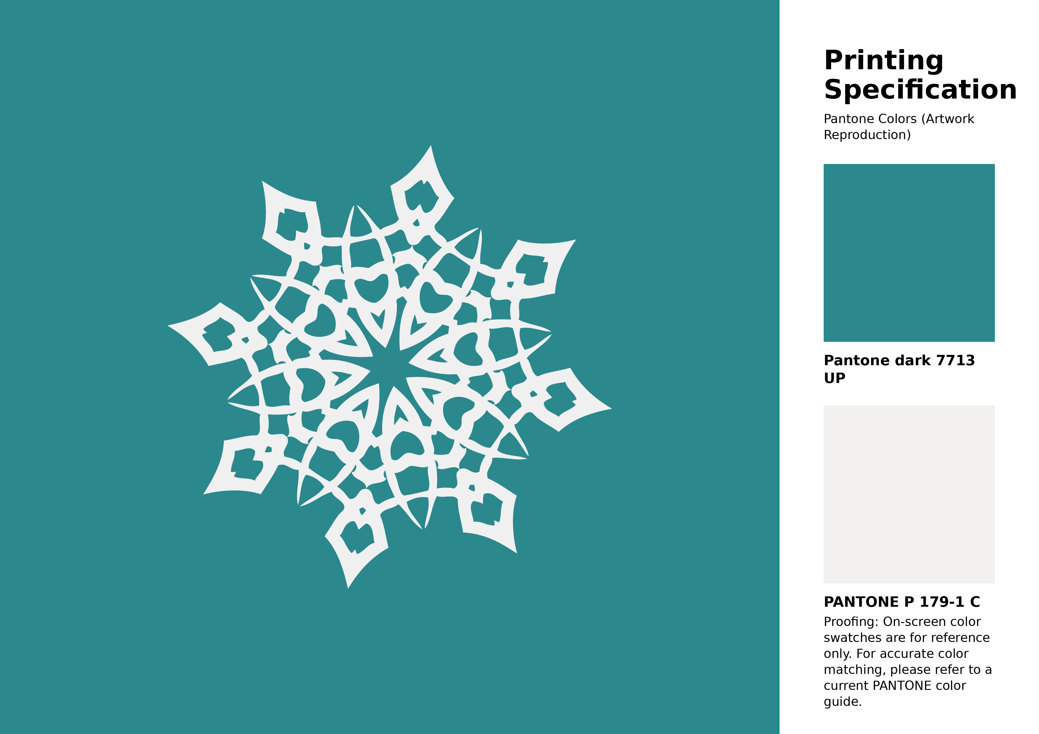 High-quality artwork and graphic illustration using Pantone 7713 UP Color | Hex color Code #2b888d. A fantastic creative resource for designers and artists. #artwork #illustration #graphicart #2b888d