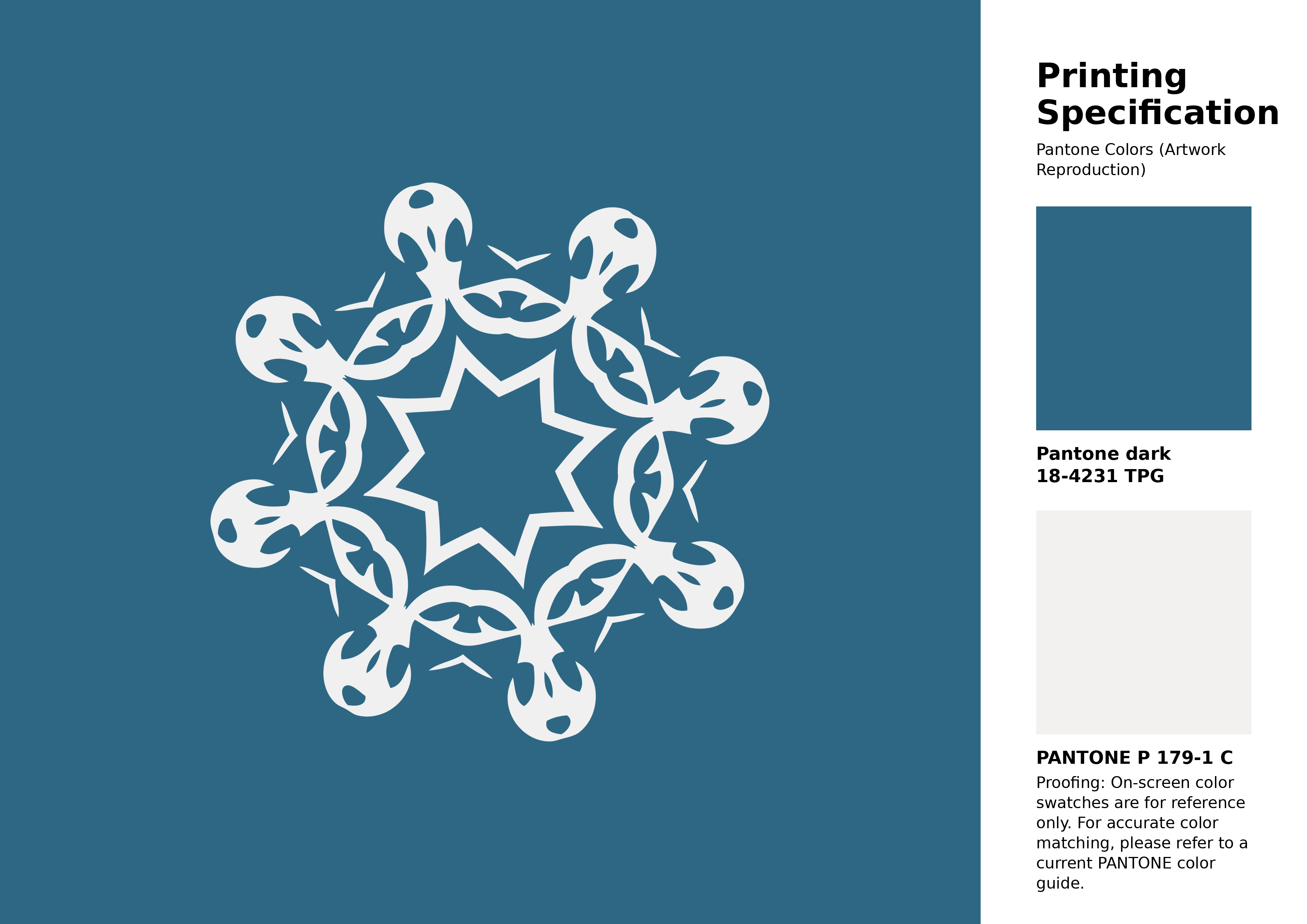 Hex Color #2e6784 | Printing Match PANTONE 18-4231 TPG | Color