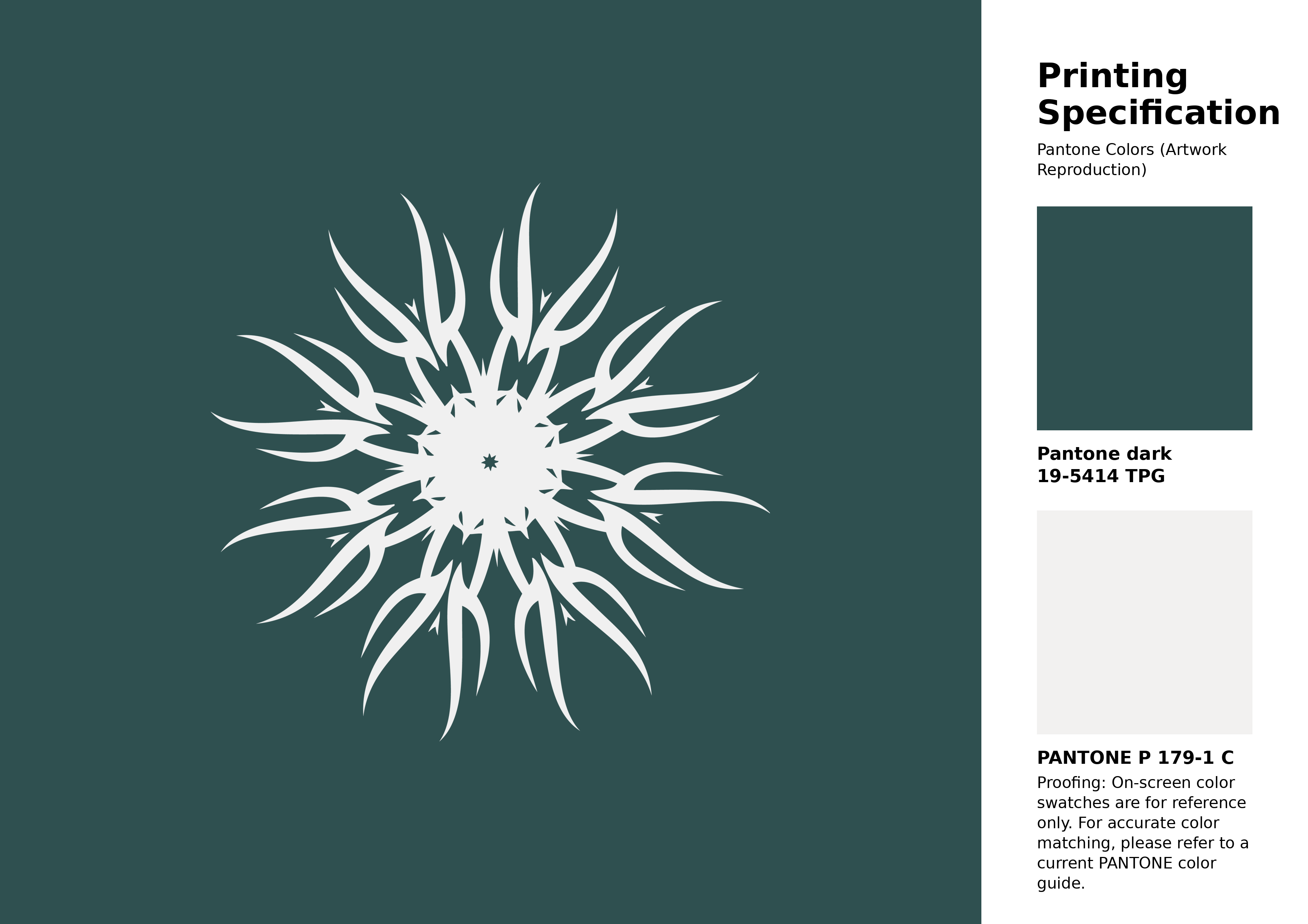 High-quality artwork and graphic illustration using Pantone 19-5414 Tpg June Bug Color | Hex color Code #2f5050. A fantastic creative resource for designers and artists. #artwork #illustration #graphicart #2f5050