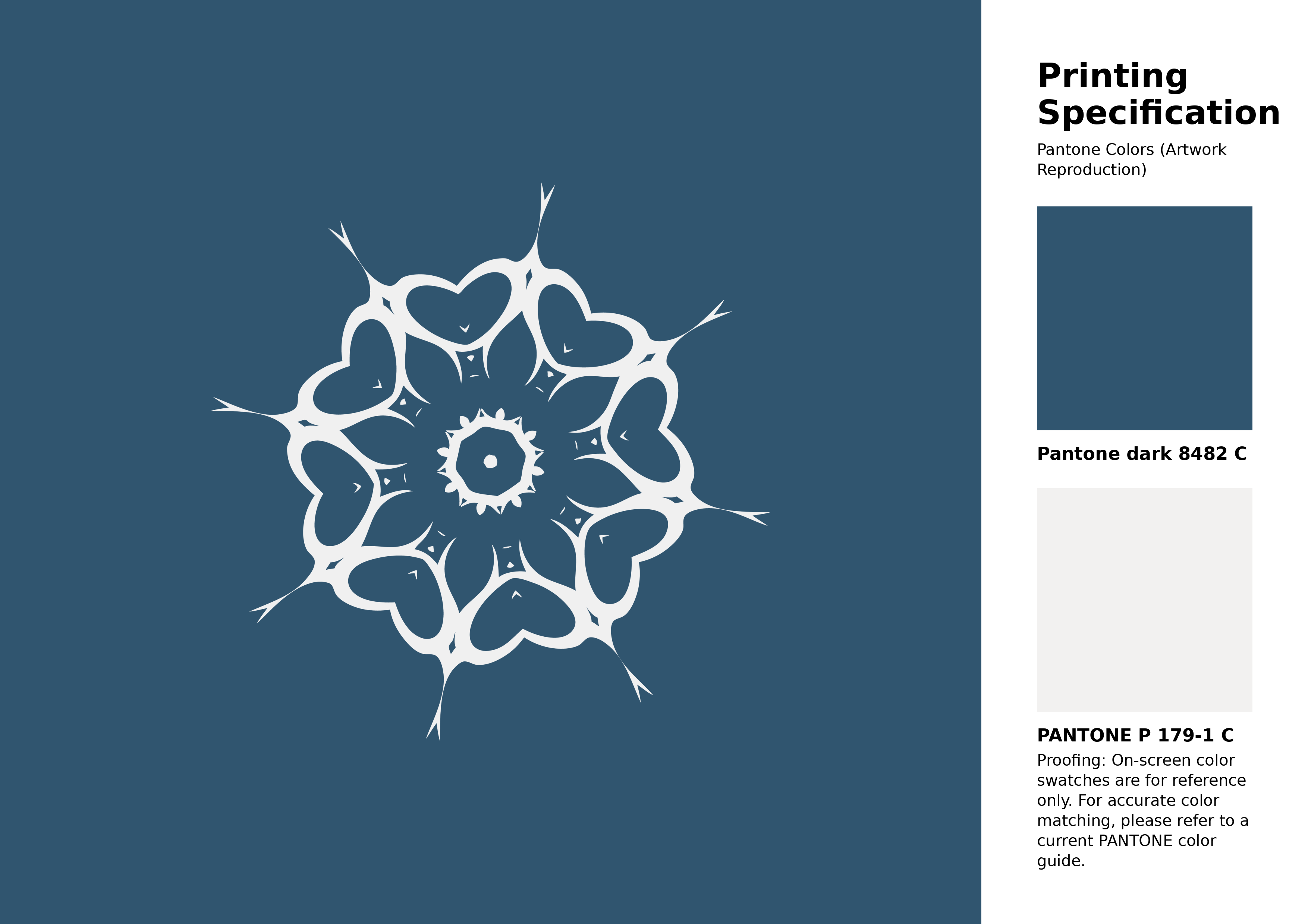 High-quality artwork and graphic illustration using Pantone 8482 C Color | Hex color Code #30556f. A fantastic creative resource for designers and artists. #artwork #illustration #graphicart #30556f