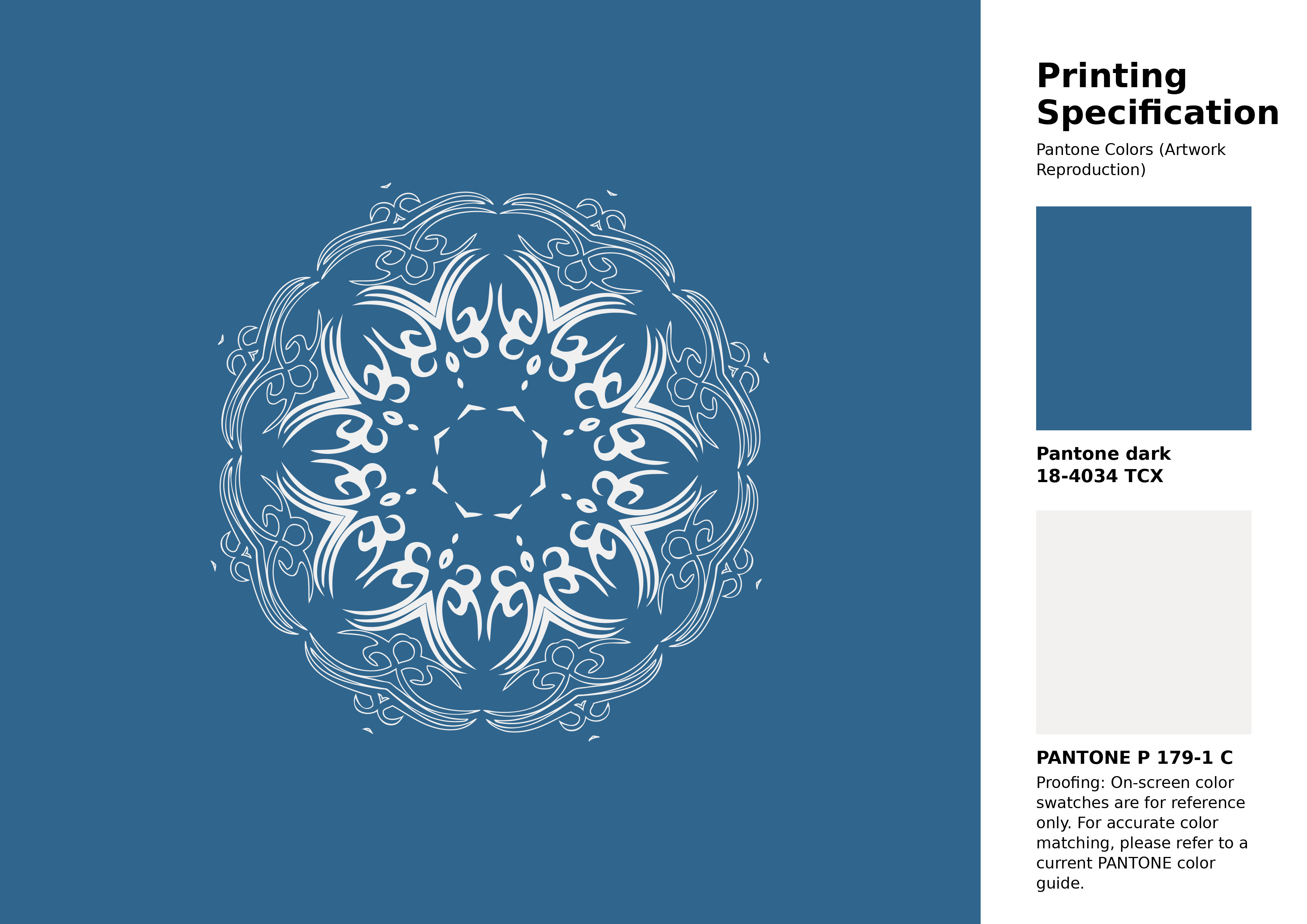 High-quality artwork and graphic illustration using Pantone 18-4034 Tcx Vallarta Blue Color | Hex color Code #30658e. A fantastic creative resource for designers and artists. #artwork #illustration #graphicart #30658e