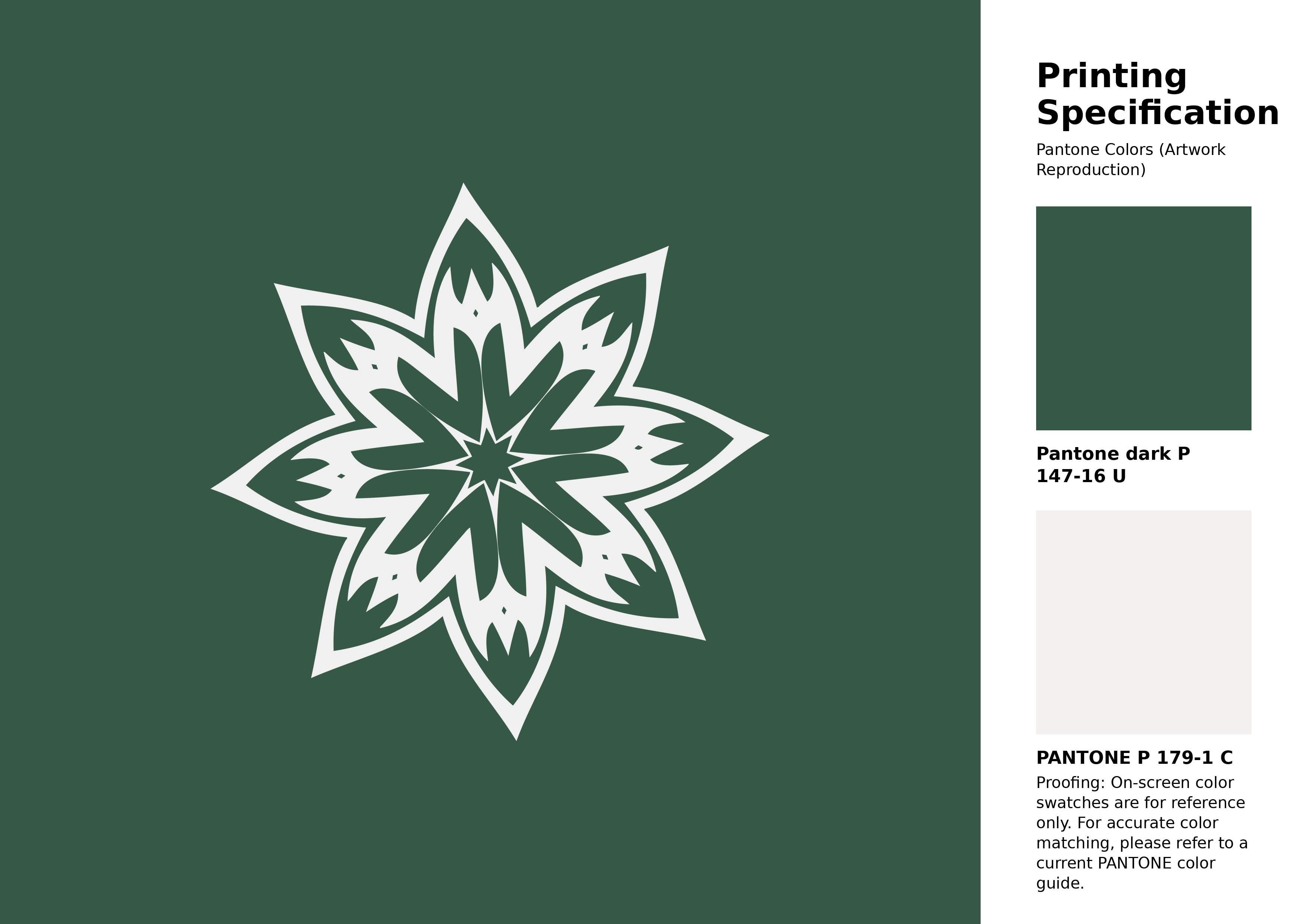 High-quality artwork and graphic illustration using Pantone P 147-16 U Color | Hex color Code #365947. A fantastic creative resource for designers and artists. #artwork #illustration #graphicart #365947
