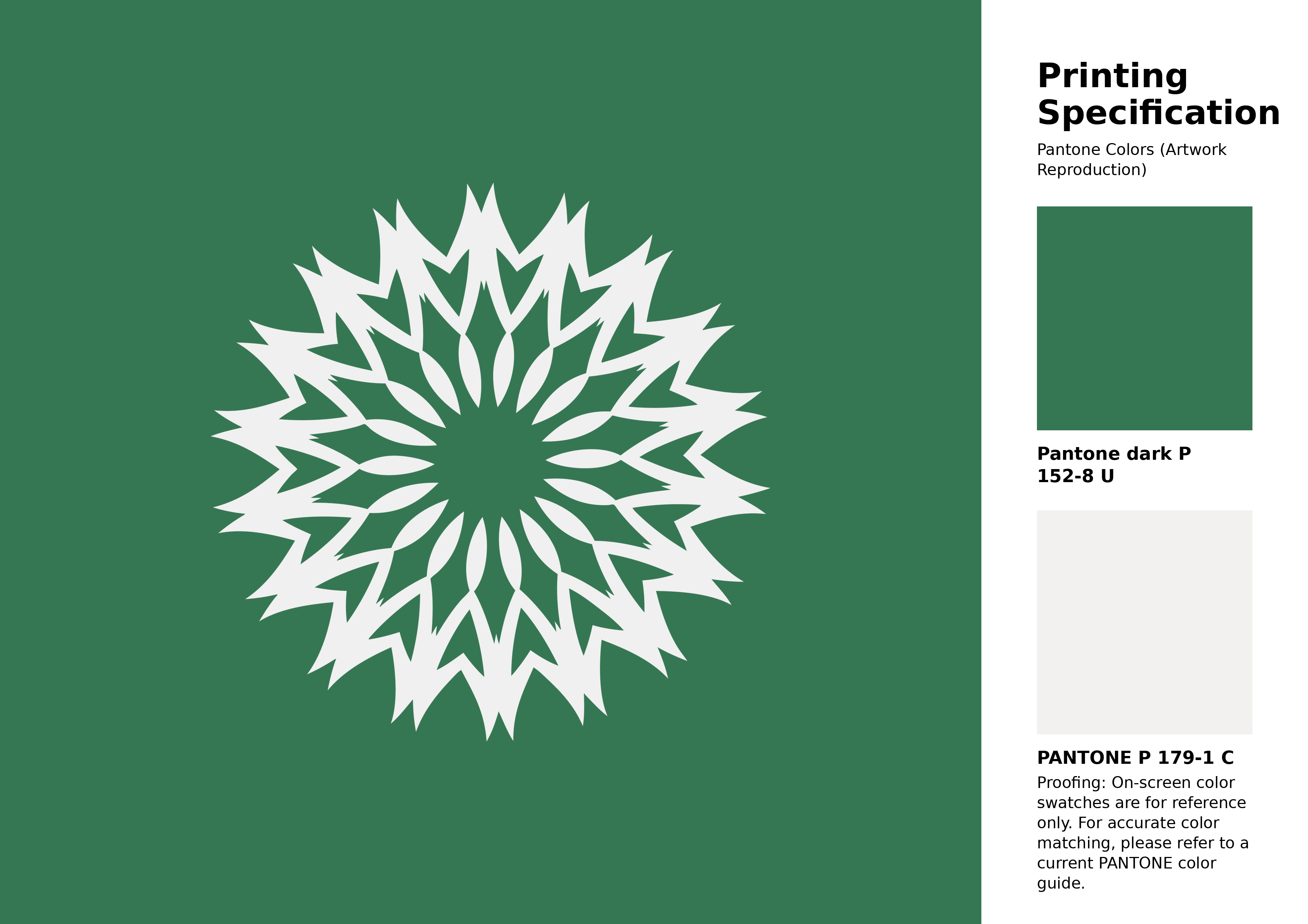 High-quality artwork and graphic illustration using Pantone P 152-8 U Color | Hex color Code #367753. A fantastic creative resource for designers and artists. #artwork #illustration #graphicart #367753