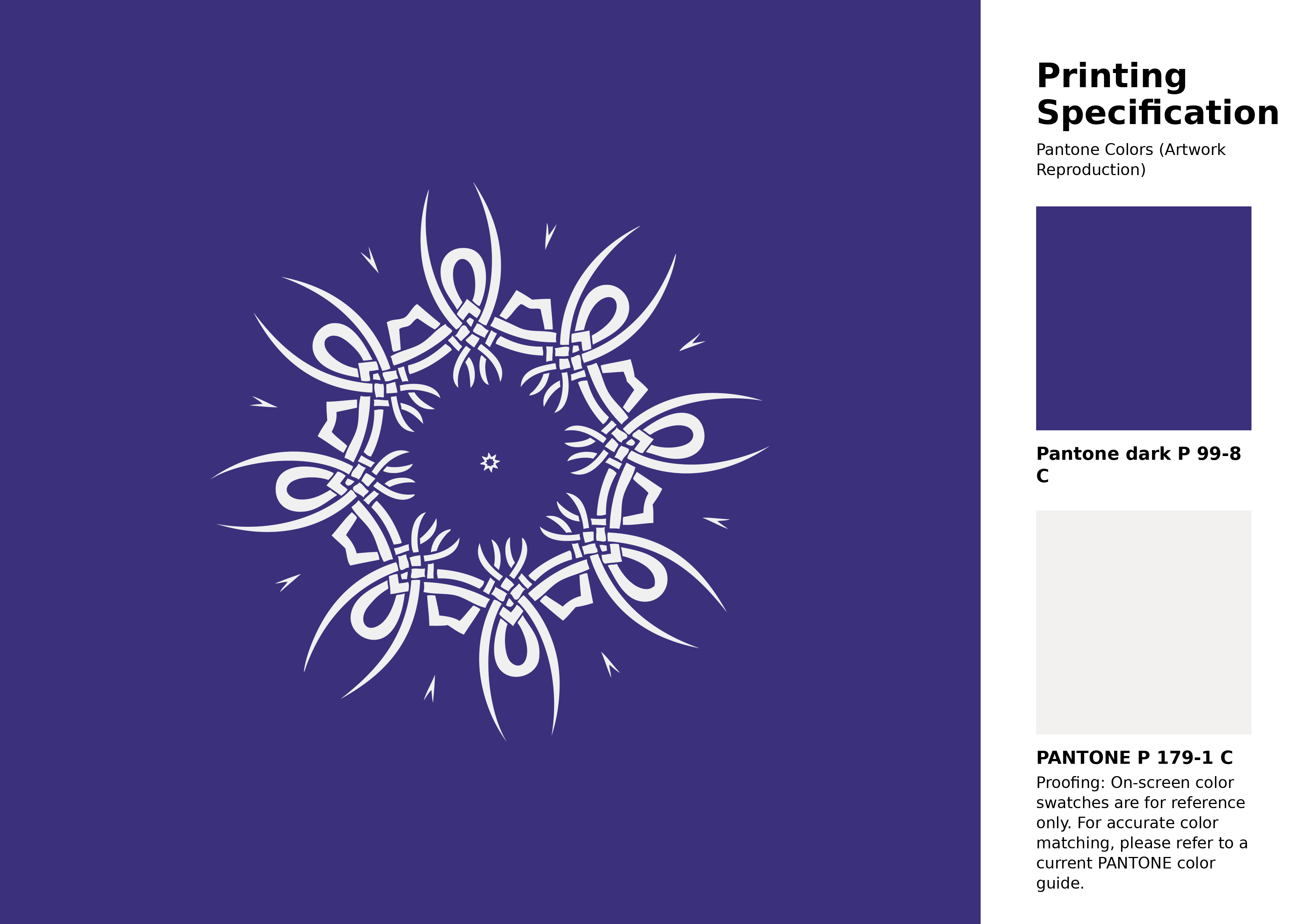 High-quality artwork and graphic illustration using Pantone P 99-8 C Color | Hex color Code #3a307c. A fantastic creative resource for designers and artists. #artwork #illustration #graphicart #3a307c