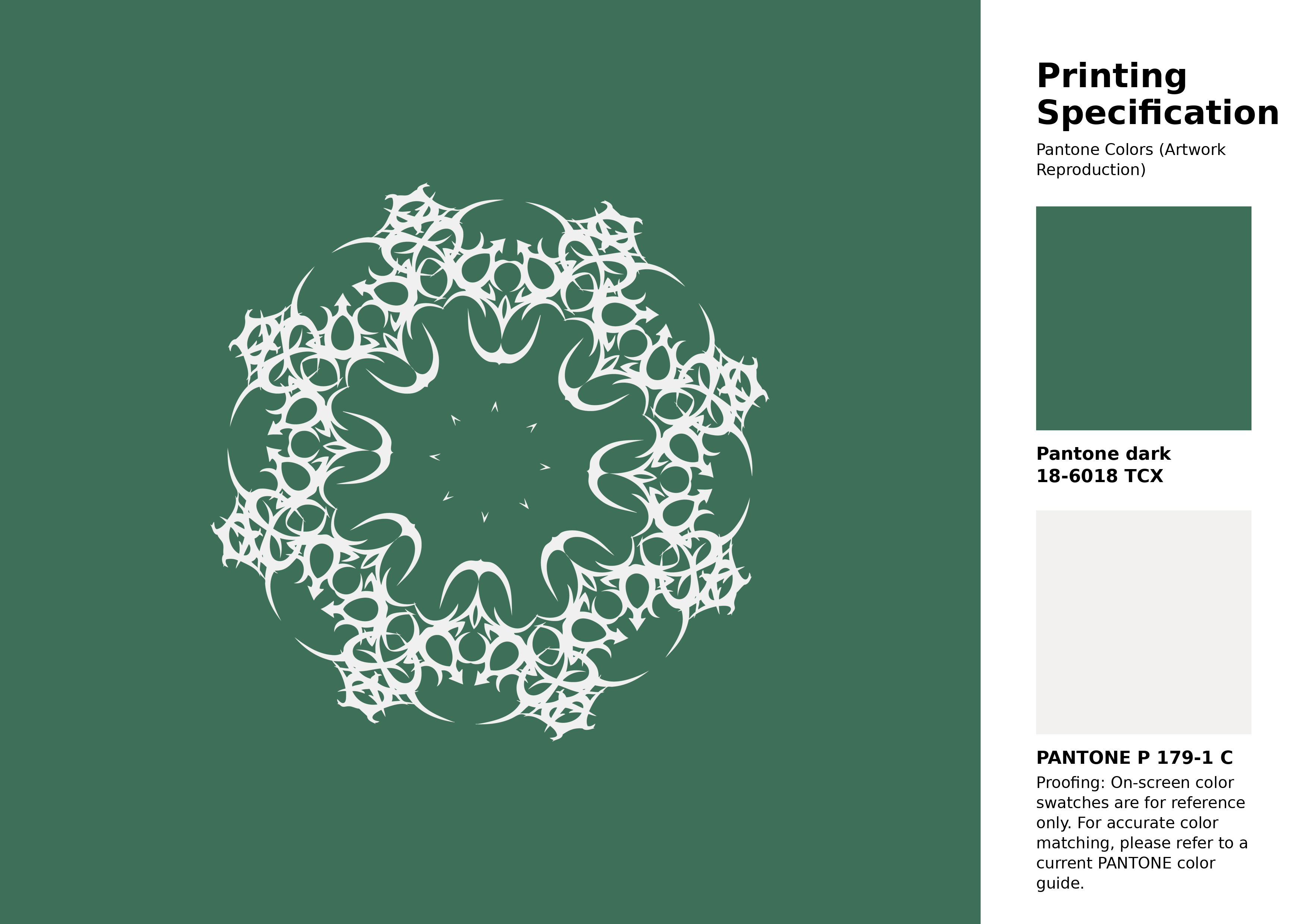 High-quality artwork and graphic illustration using Pantone 18-6018 Tcx Foliage Green Color | Hex color Code #3e6f58. A fantastic creative resource for designers and artists. #artwork #illustration #graphicart #3e6f58