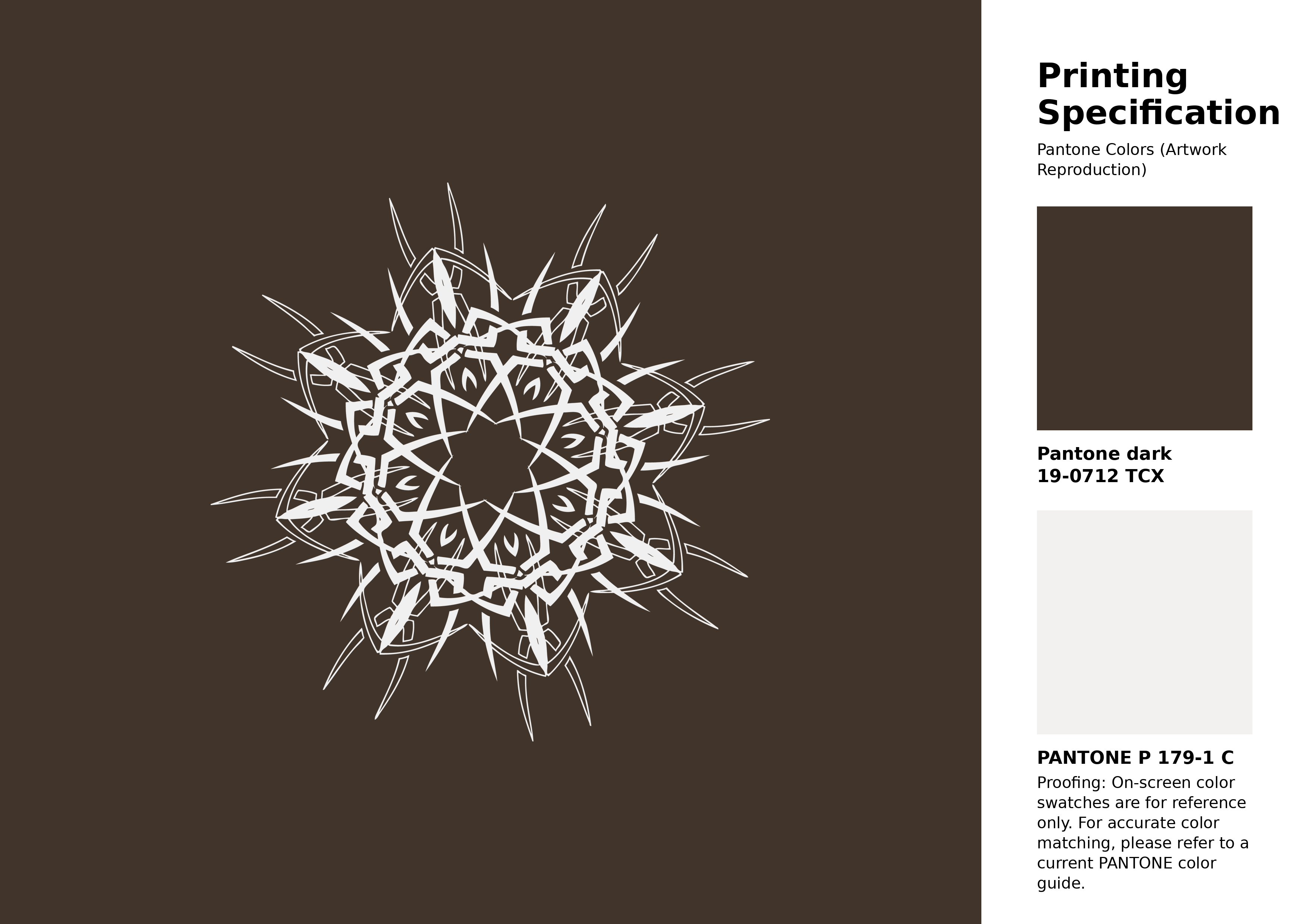 PANTONE　サバイバルキット　フルエディション Hex Color #40342b information | Hsl | Rgb | Pantone