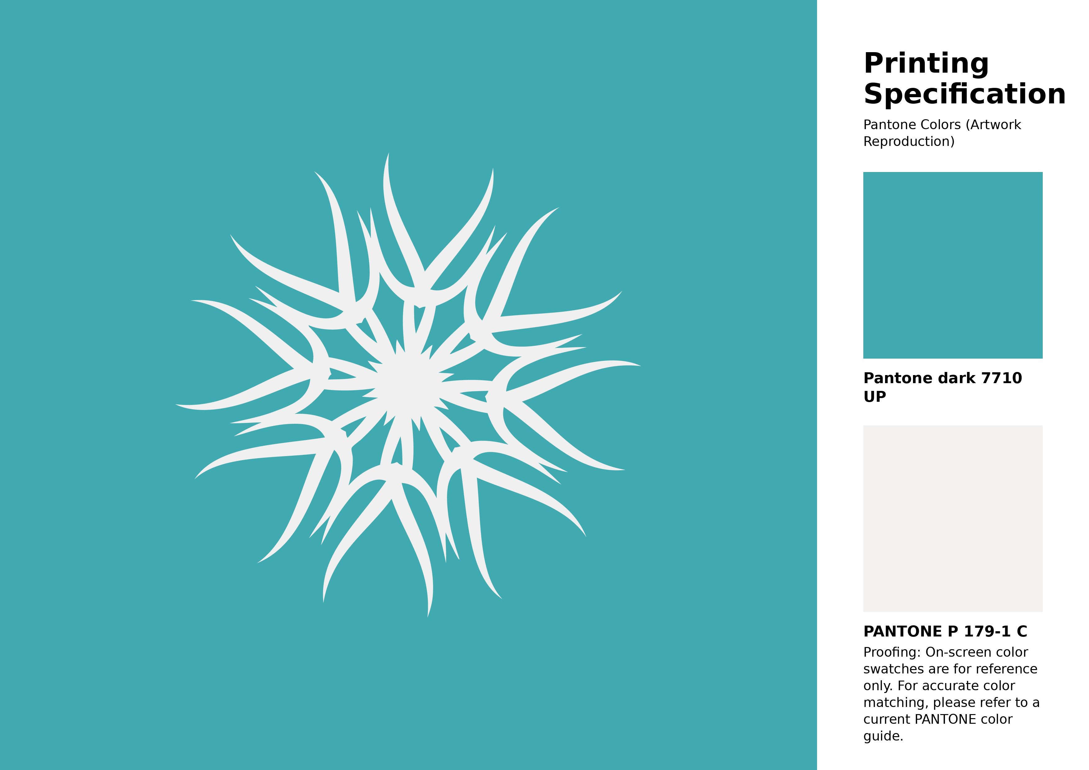 High-quality artwork and graphic illustration using Pantone 7710 UP Color | Hex color Code #40aab0. A fantastic creative resource for designers and artists. #artwork #illustration #graphicart #40aab0