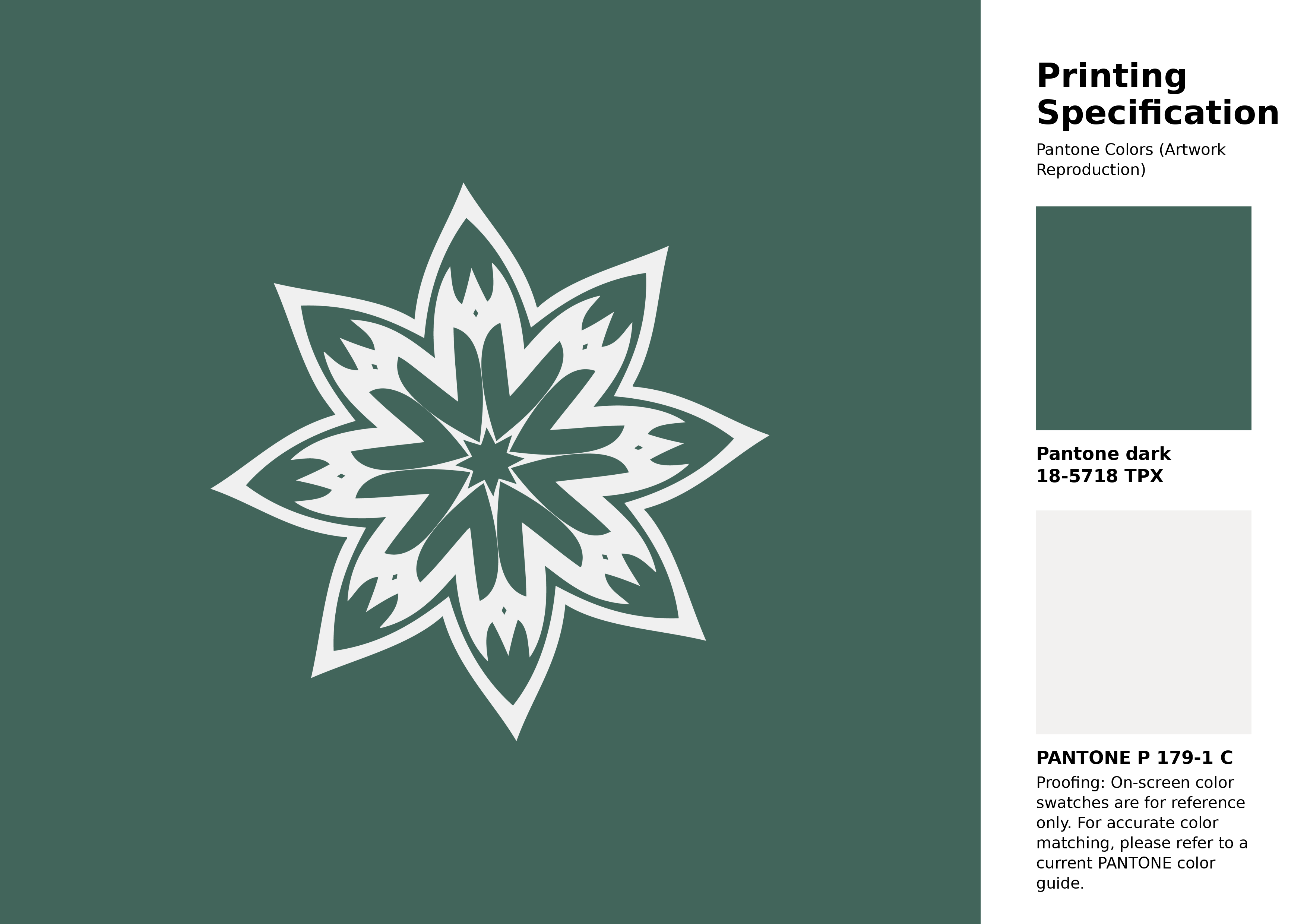 High-quality artwork and graphic illustration using Pantone 18-5718 Tpx Smoke Pine Color | Hex color Code #42655b. A fantastic creative resource for designers and artists. #artwork #illustration #graphicart #42655b