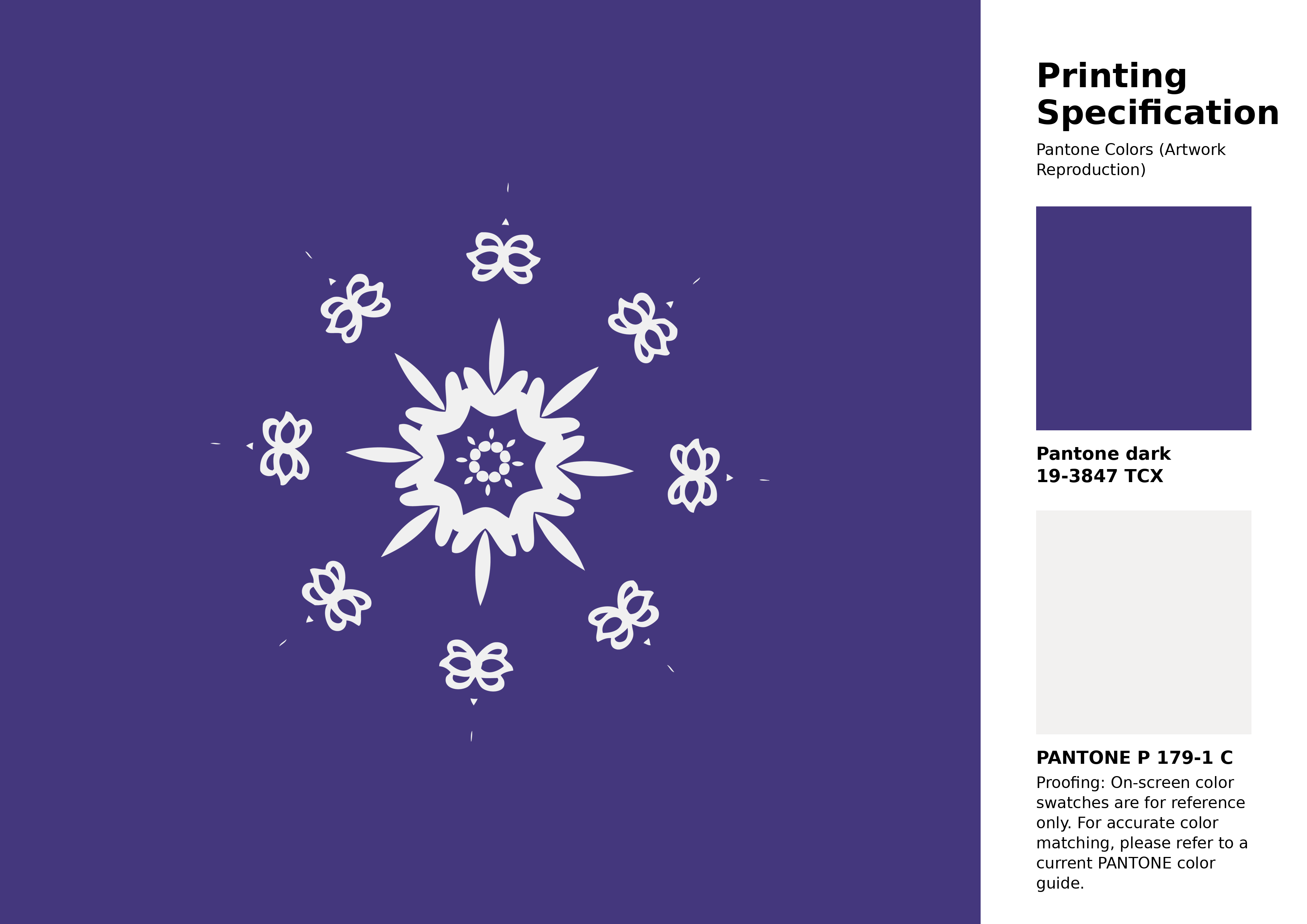 High-quality artwork and graphic illustration using Pantone 19-3847 Tcx Deep Blue Color | Hex color Code #44377d. A fantastic creative resource for designers and artists. #artwork #illustration #graphicart #44377d