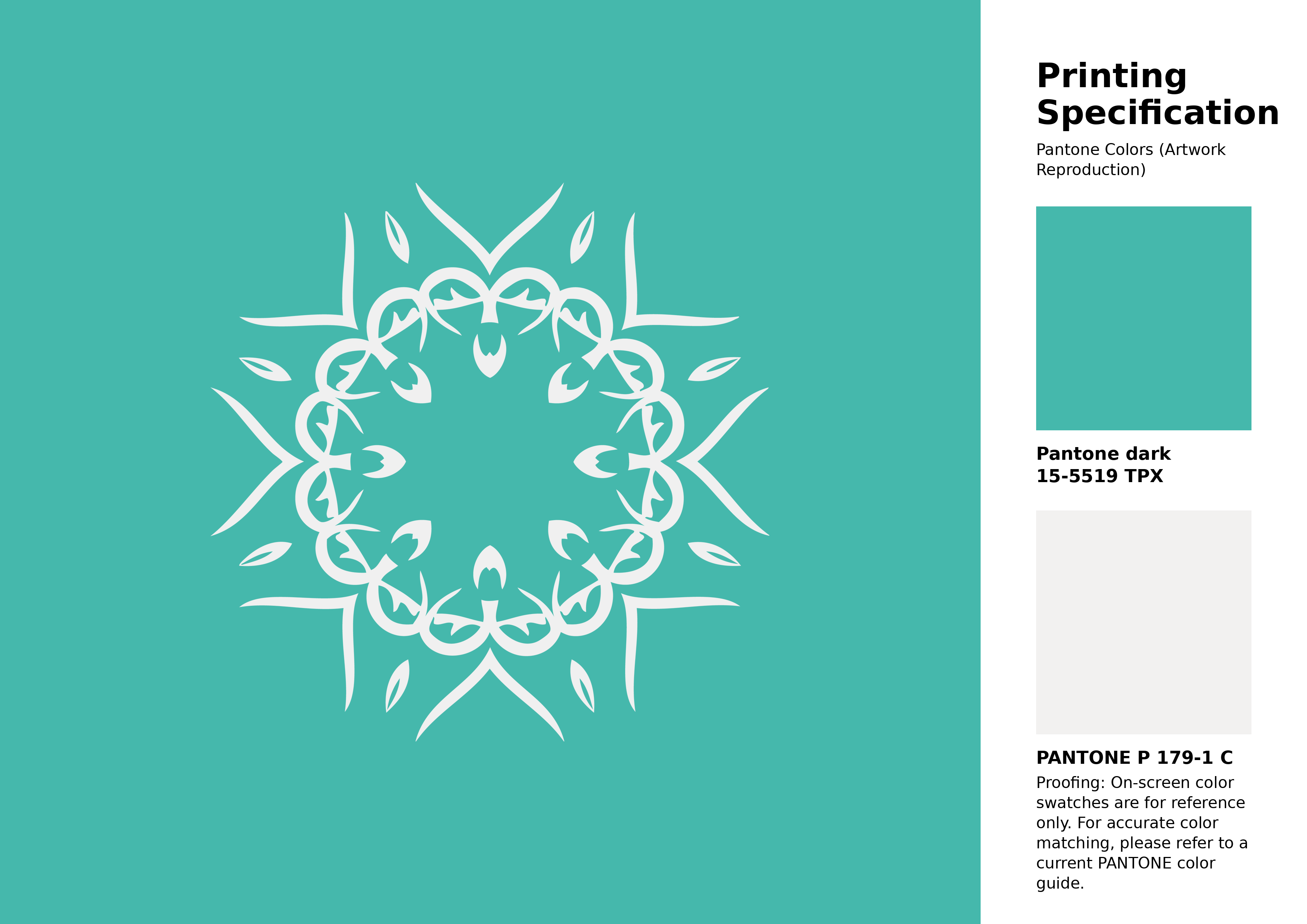 High-quality artwork and graphic illustration using Pantone 15-5519 Tpx Turquoise Color | Hex color Code #45b8ac. A fantastic creative resource for designers and artists. #artwork #illustration #graphicart #45b8ac