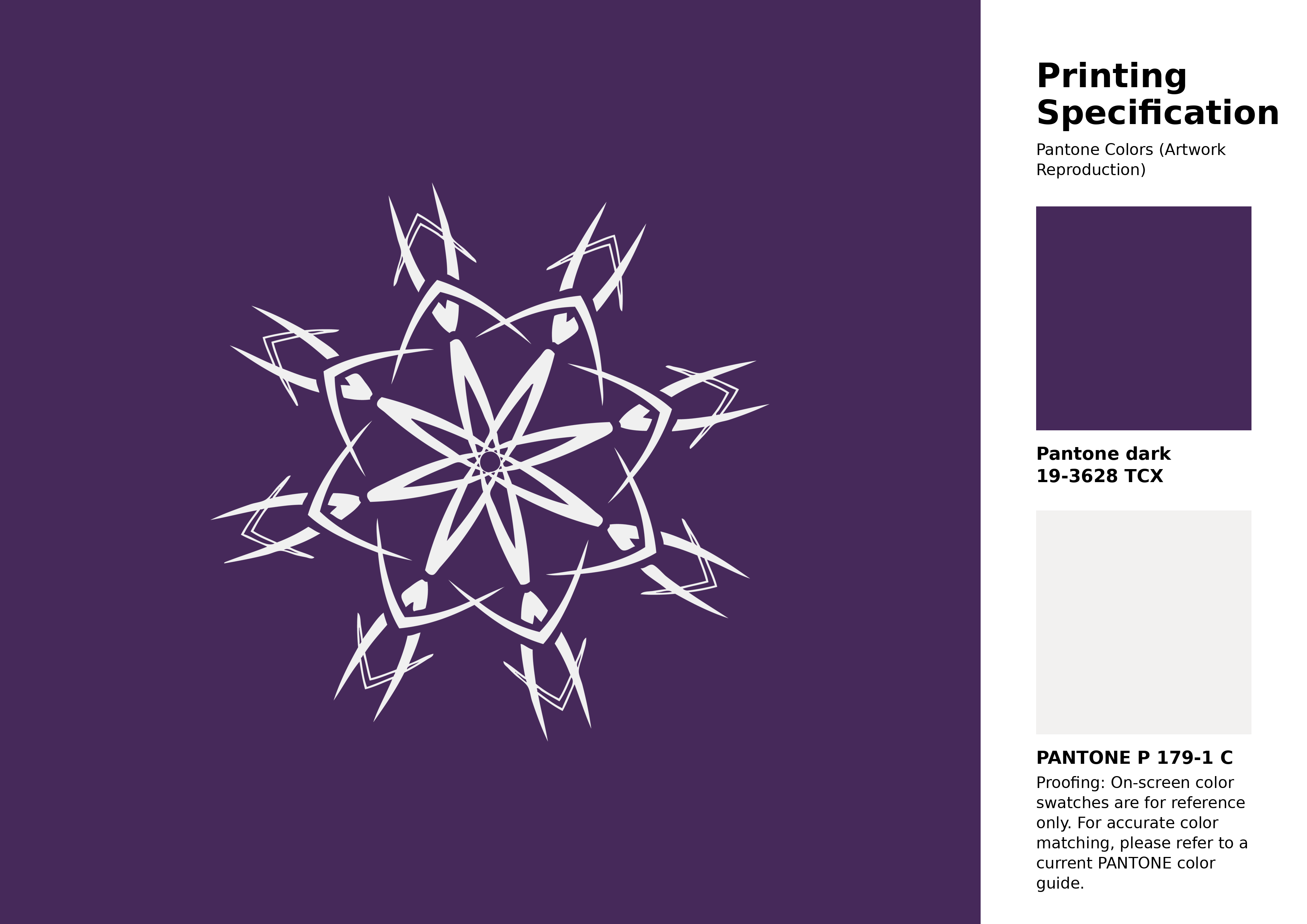 High-quality artwork and graphic illustration using Pantone 19-3628 Tcx Acai Color | Hex color Code #46295a. A fantastic creative resource for designers and artists. #artwork #illustration #graphicart #46295a