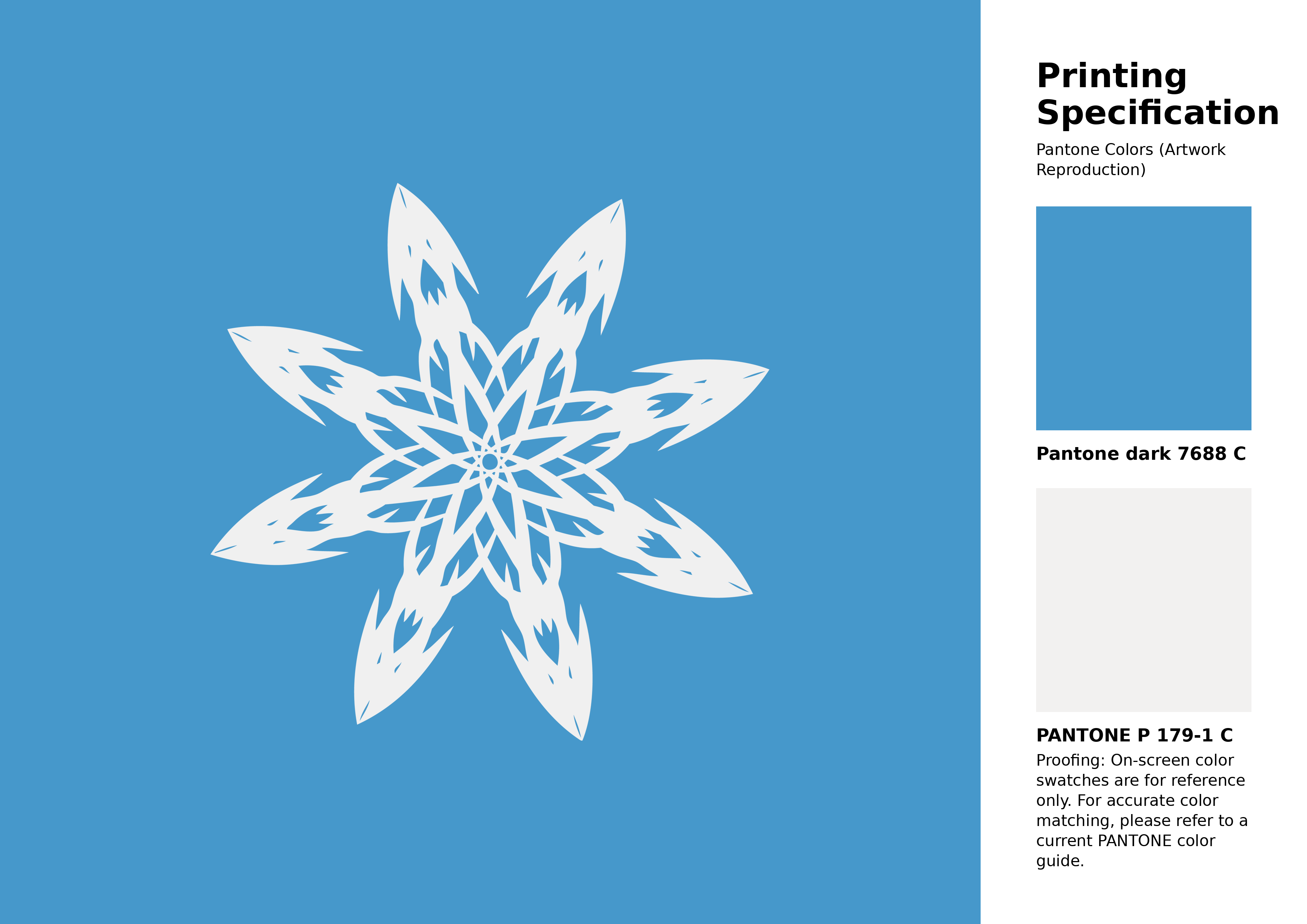 High-quality artwork and graphic illustration using Pantone 7688 C Color | Hex color Code #4698cb. A fantastic creative resource for designers and artists. #artwork #illustration #graphicart #4698cb