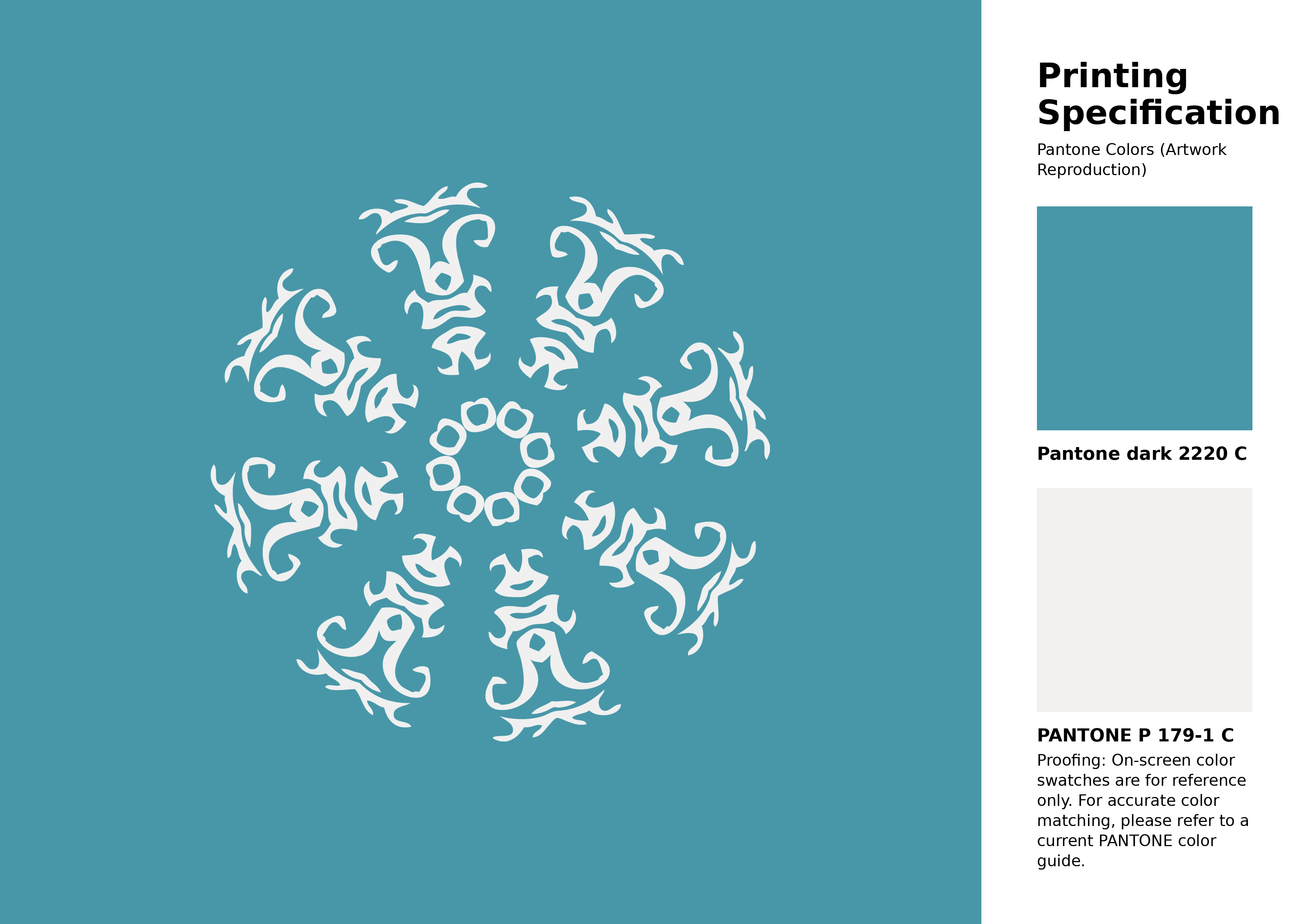 High-quality artwork and graphic illustration using Pantone 2220 C Color | Hex color Code #4797a8. A fantastic creative resource for designers and artists. #artwork #illustration #graphicart #4797a8