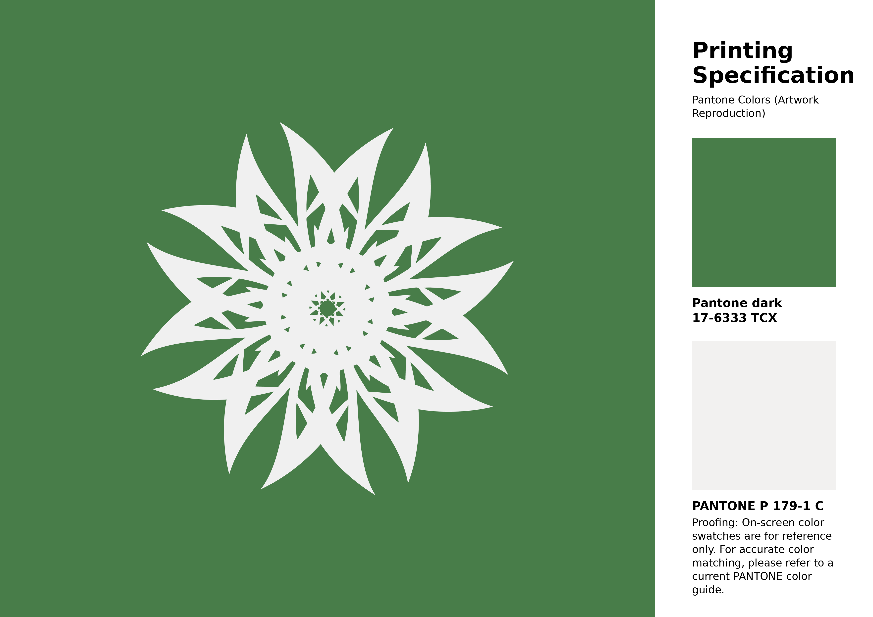 High-quality artwork and graphic illustration using Pantone 17-6333 Tcx Mint Green Color | Hex color Code #487d49. A fantastic creative resource for designers and artists. #artwork #illustration #graphicart #487d49