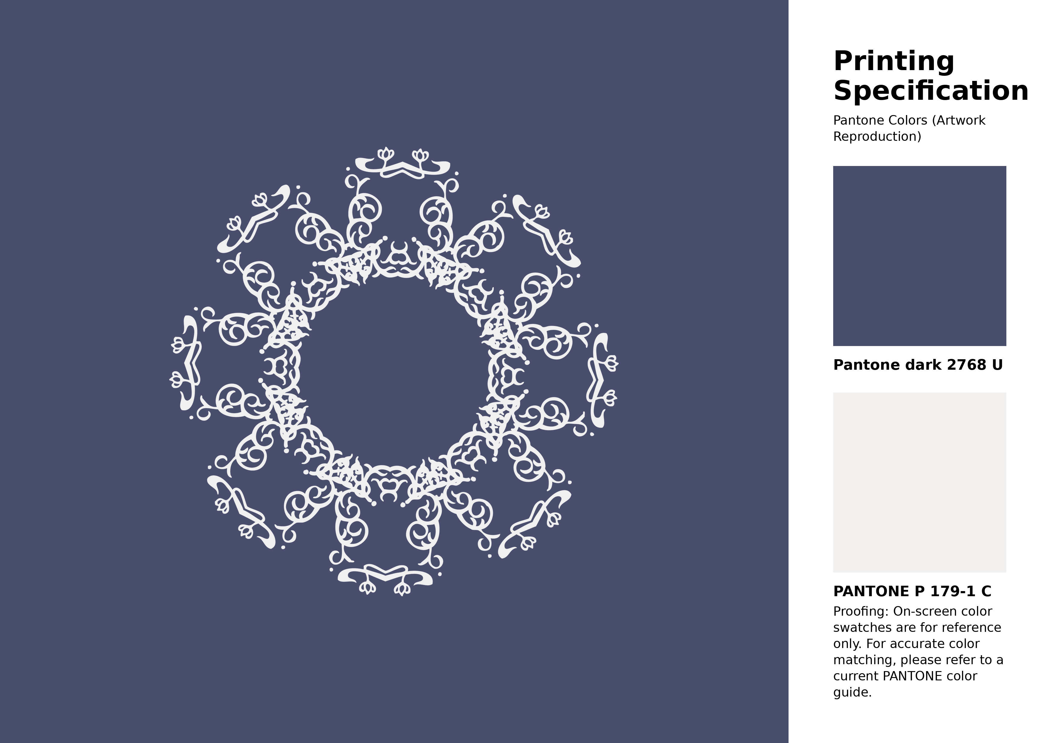High-quality artwork and graphic illustration using Pantone 2768 U Color | Hex color Code #4a4e6d. A fantastic creative resource for designers and artists. #artwork #illustration #graphicart #4a4e6d