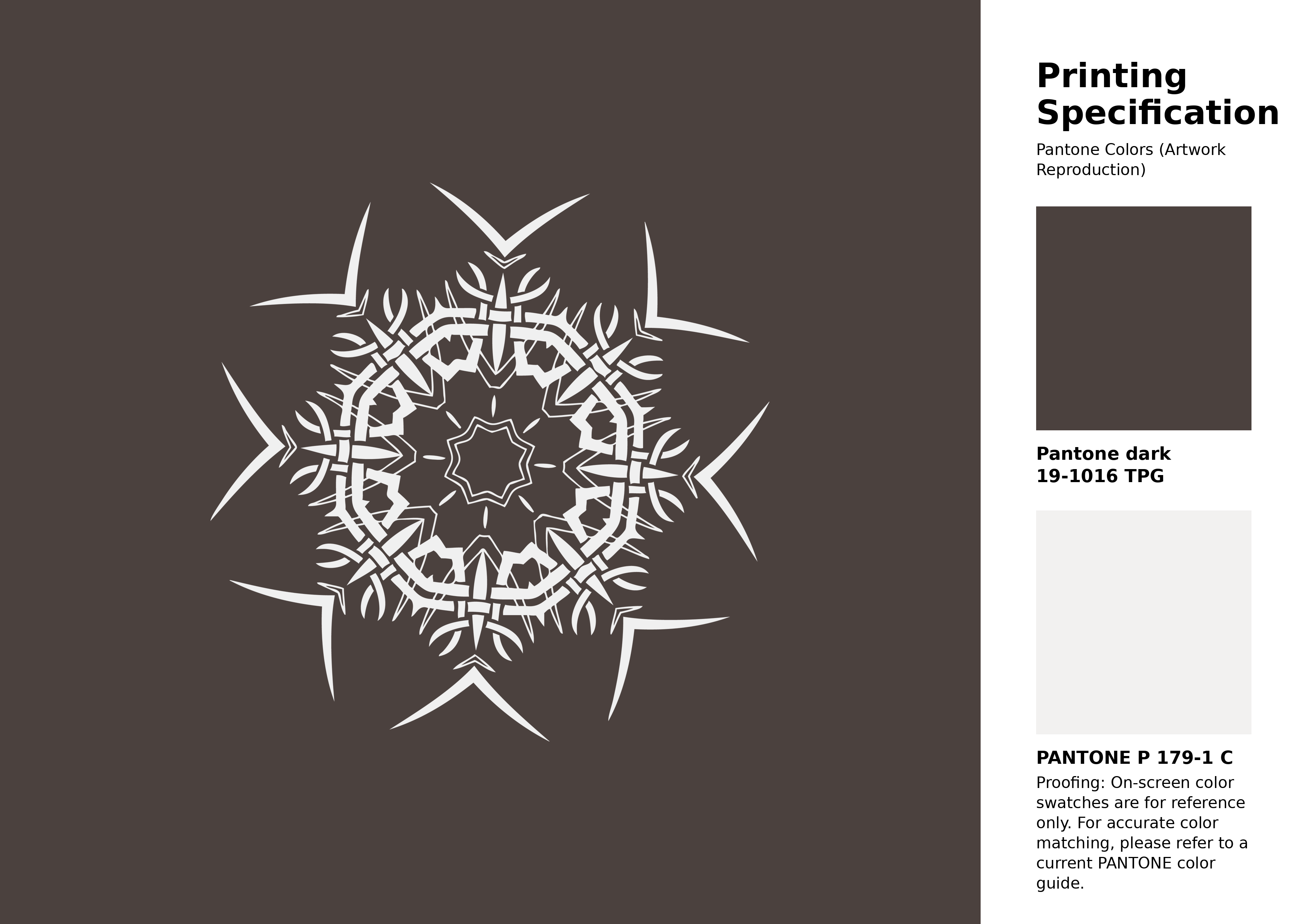 Hex Color #4b413e | Printing Match PANTONE 19-1016 TPG | Color ...