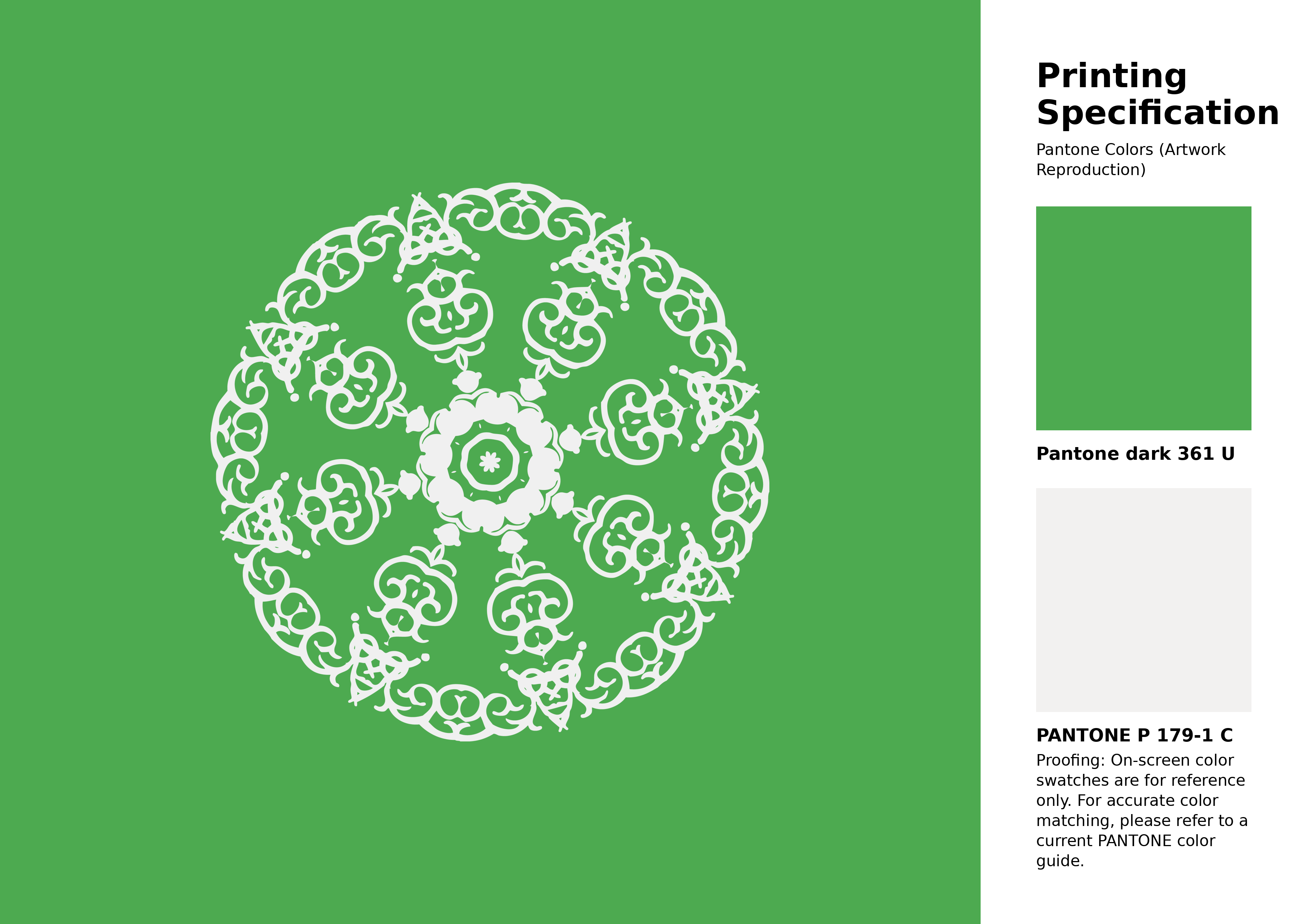 High-quality artwork and graphic illustration using Pantone 361 U Color | Hex color Code #4daa50. A fantastic creative resource for designers and artists. #artwork #illustration #graphicart #4daa50